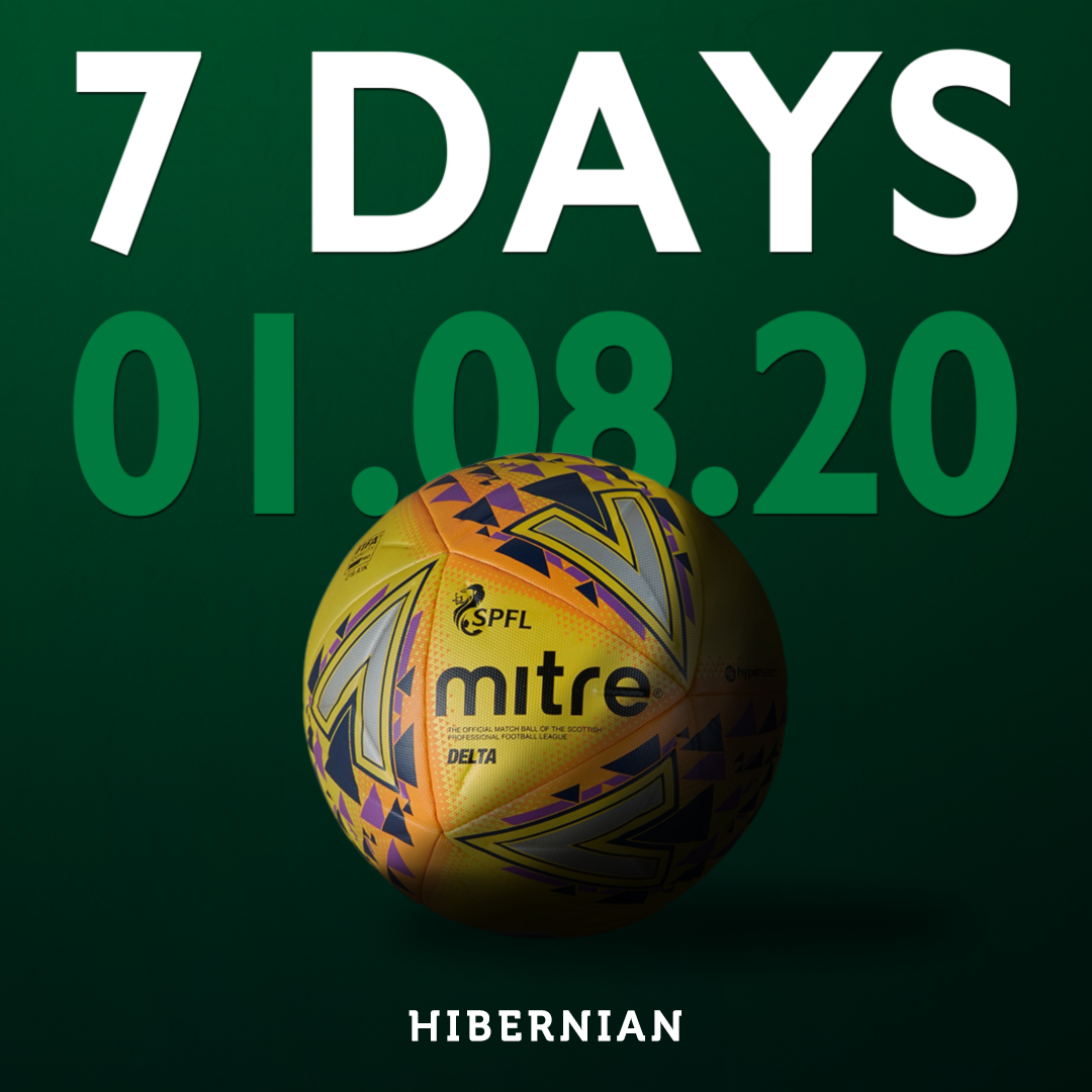 Hibernian FC | Season 20/21 Countdown Motion Graphic