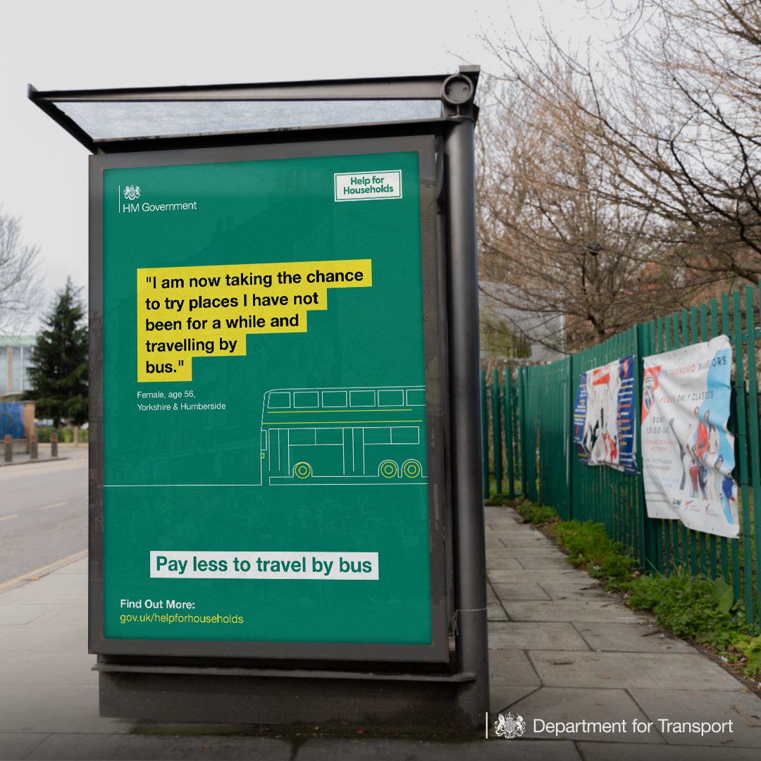 Help for Households: £2 Bus Fare Cap Promotion | Social Graphic #2