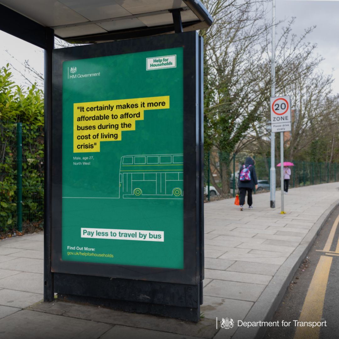 Help for Households: £2 Bus Fare Cap Promotion | Social Graphic #3