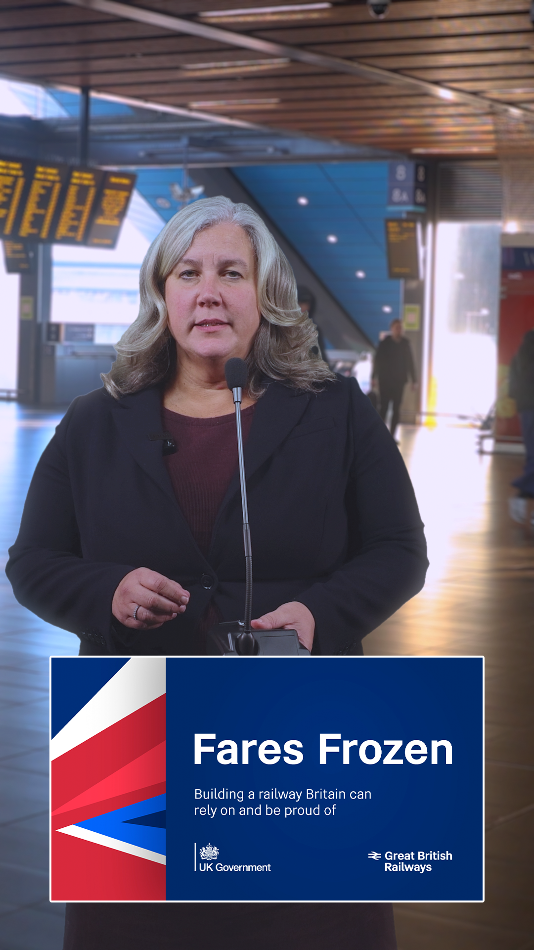 Department for Transport | Rail Fare Price Freeze Announcement