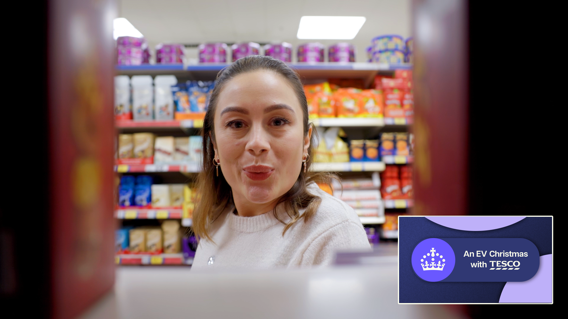 Department for Transport | An EV Christmas With Tesco