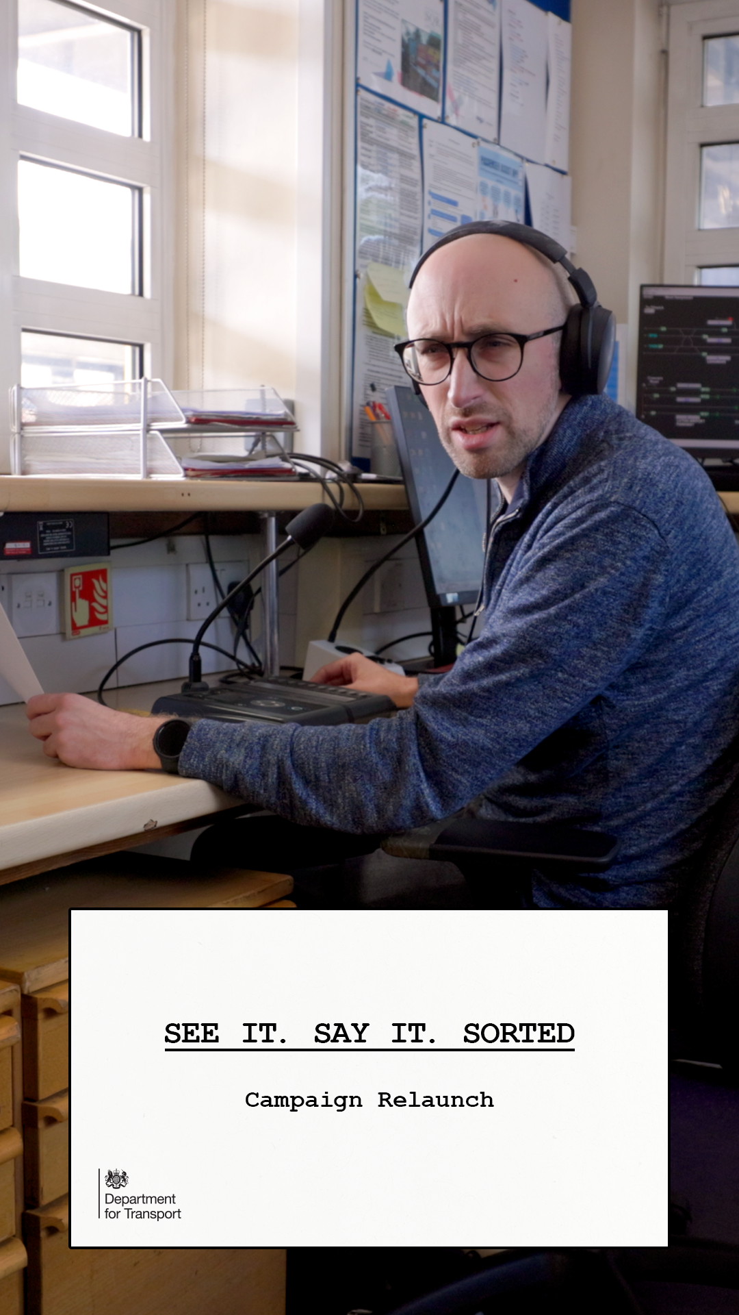 Department for Transport | See It, Say It, Sorted Campaign Relaunch