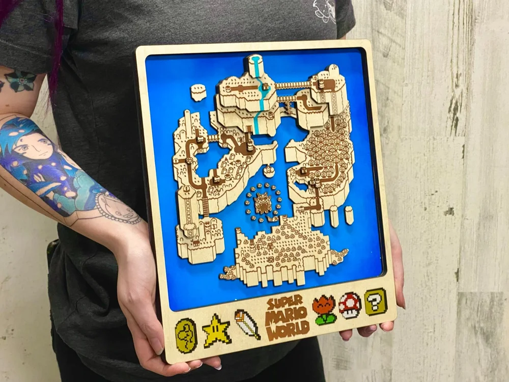 Super Mario World Map By CheeseInTheDark On DeviantArt, 43% OFF