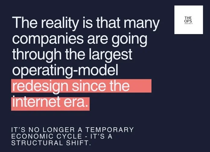 Layoffs Are the Headline. Organizational Reset Is the Story.
