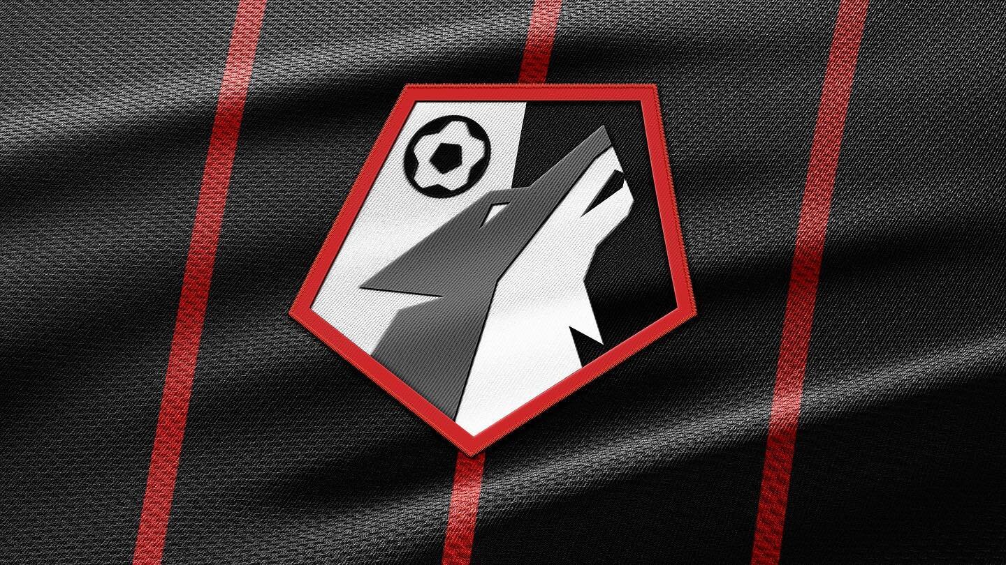 Home, Away, Third, Fourth. Full kits coming soon.
.
.
.
.
.
.
.
#logo #graphicdesign #mockup #football #soccer #wolves #branding #kit #red #black