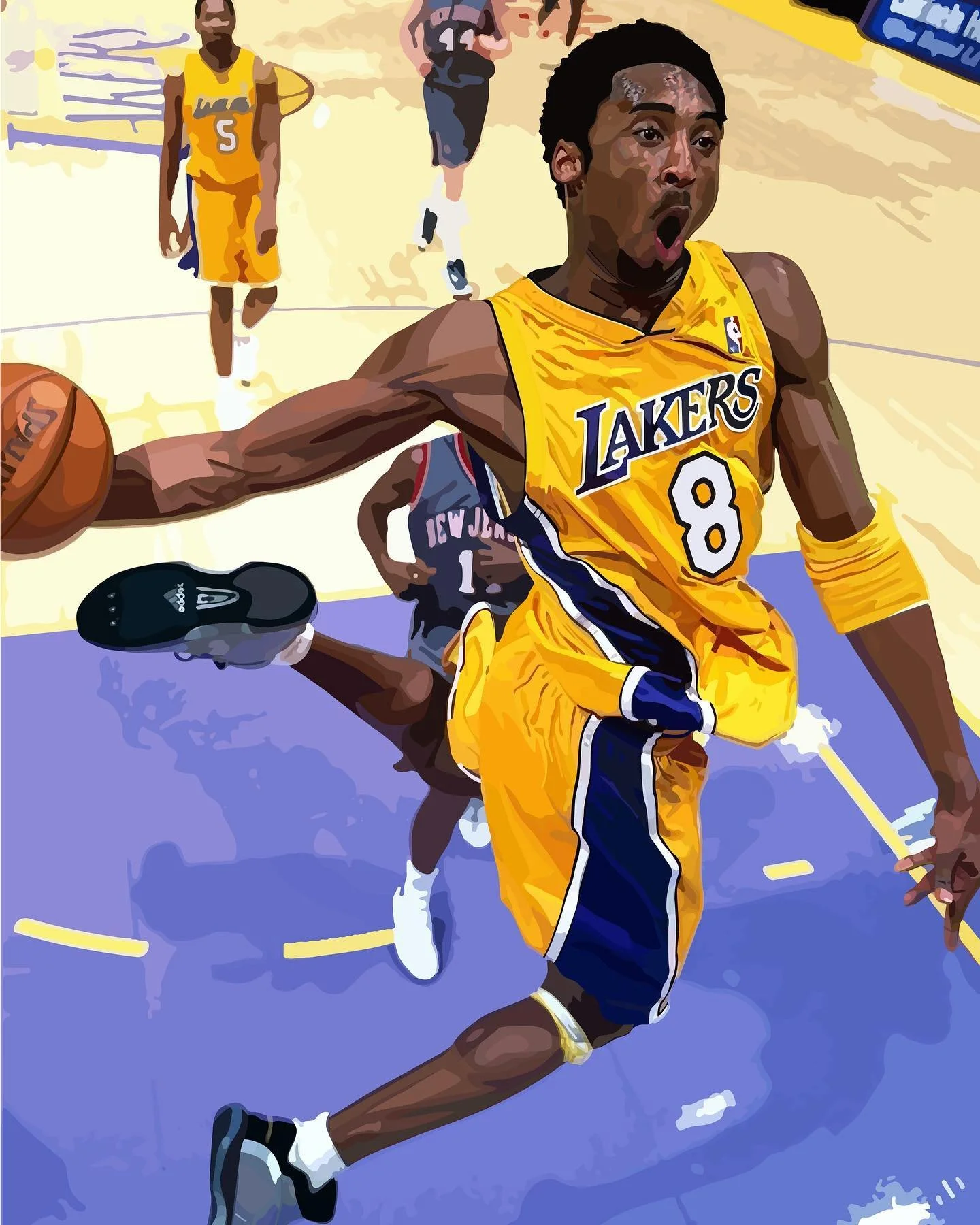 Kobe. 
.
.
.
.
.
.
#lakers #kobe #mambamentality #mambaforever #basketball #art #graphicdesign #digitalart #nba