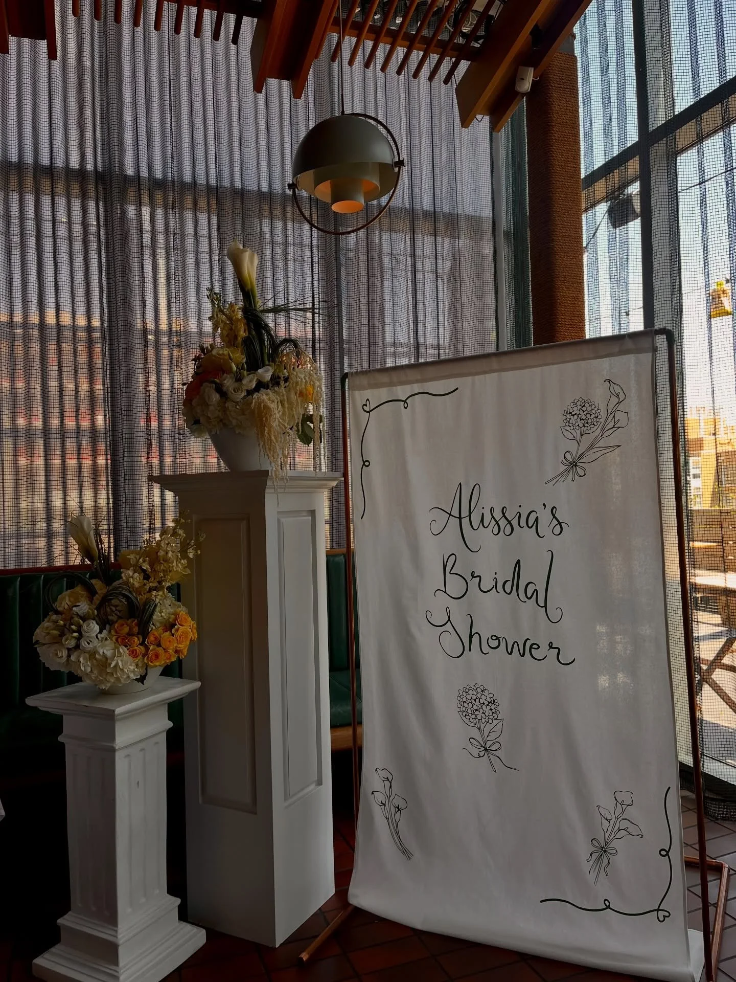 More than just jerseys! Custom fabric sign and die-cut gift tags. 

Send a message to get started for your next event!