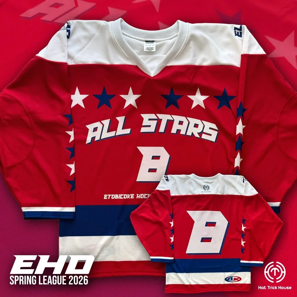 EHD All-Star Red jerseys from this past Friday and a few action shots from the games!