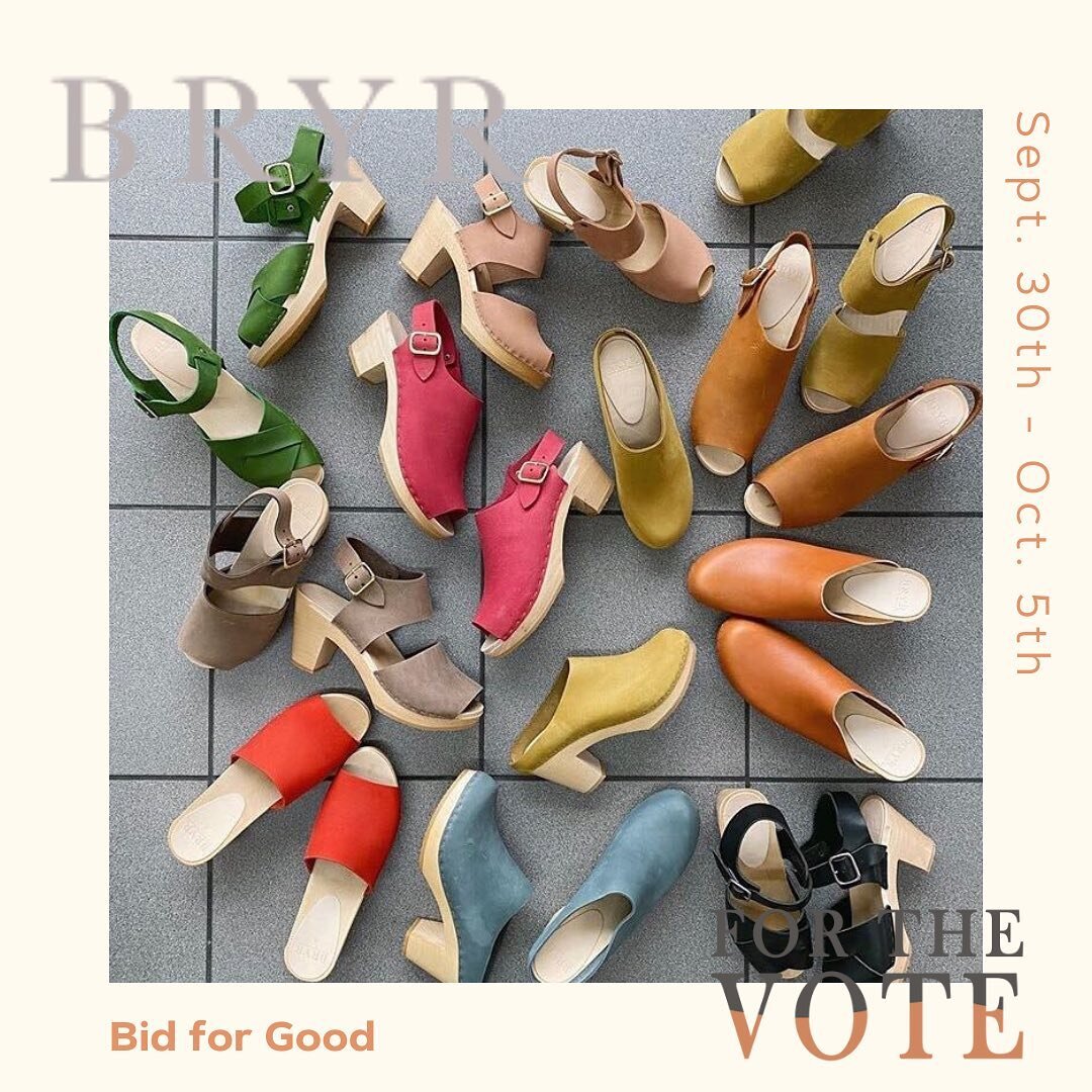 What:&nbsp; $270 gift card for one pair of made-to-order clogs from @bryrclogs

Bryr Studio is a collection of hand-made clogs inspired by the West Coast lifestyle. Founded in 2012 and based in the Dogpatch district of San Francisco, every pair of Br