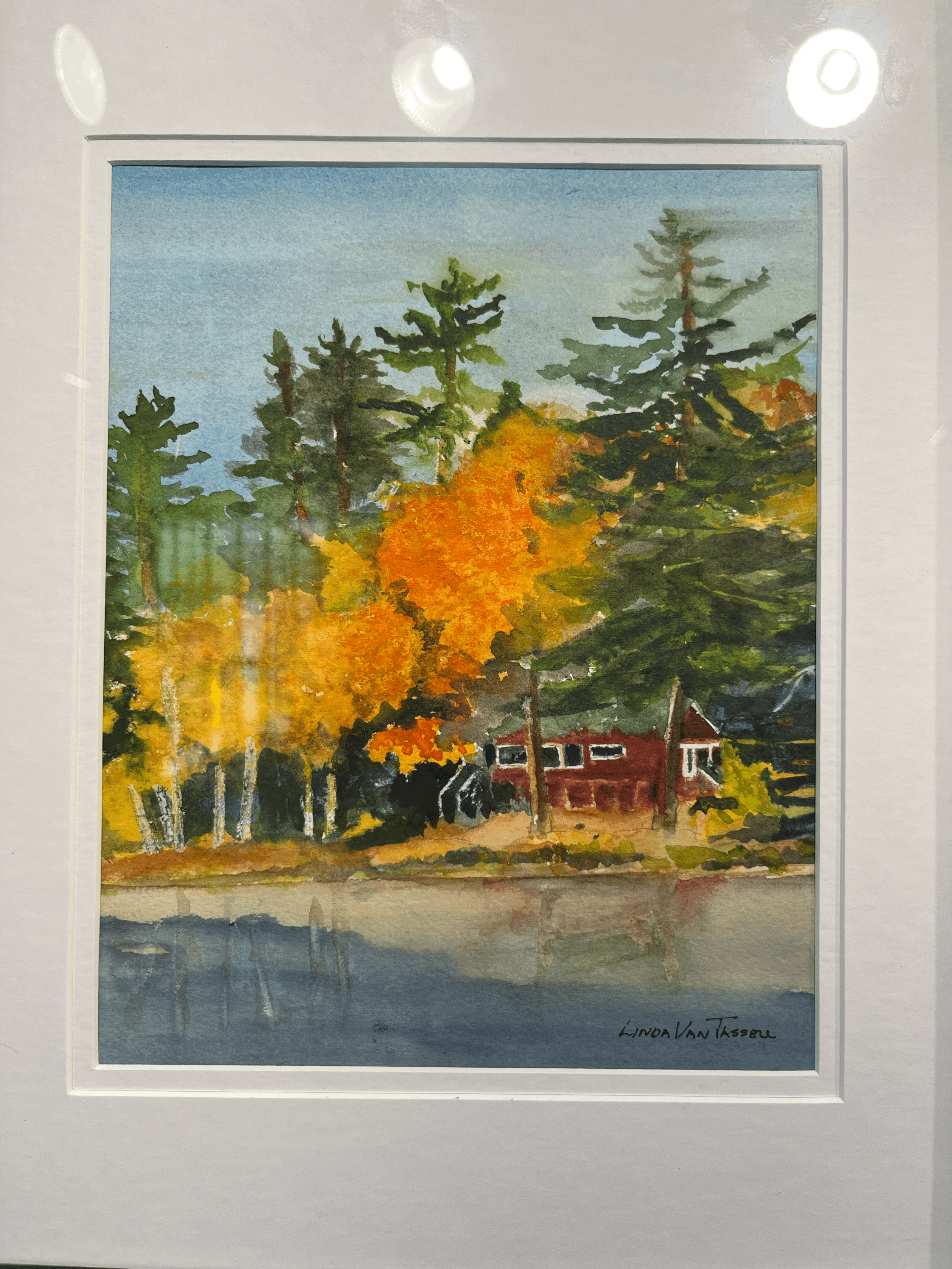 Red Camp by Linda Van Tassell