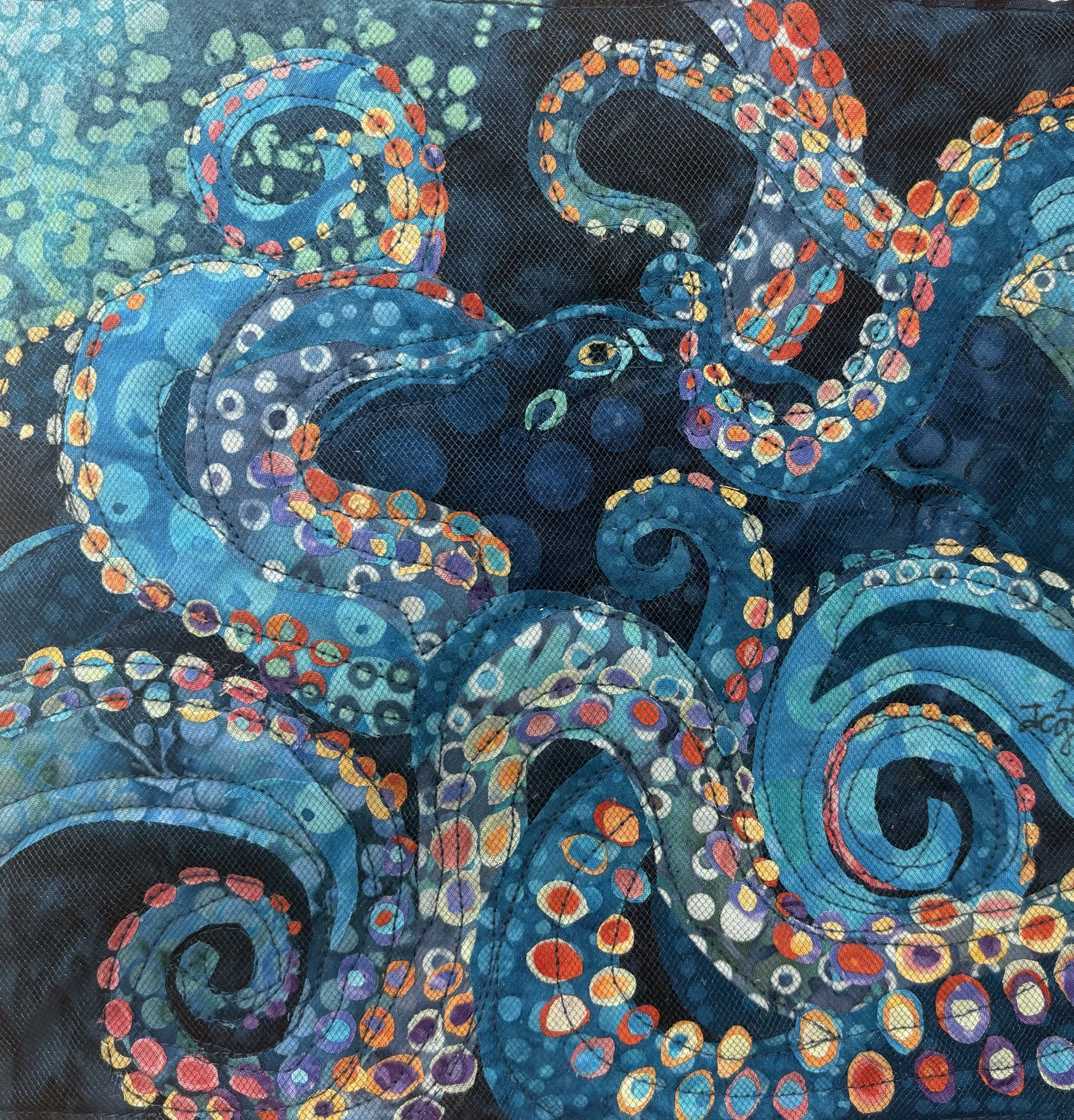 Brilliant Octopus by Judy Gates