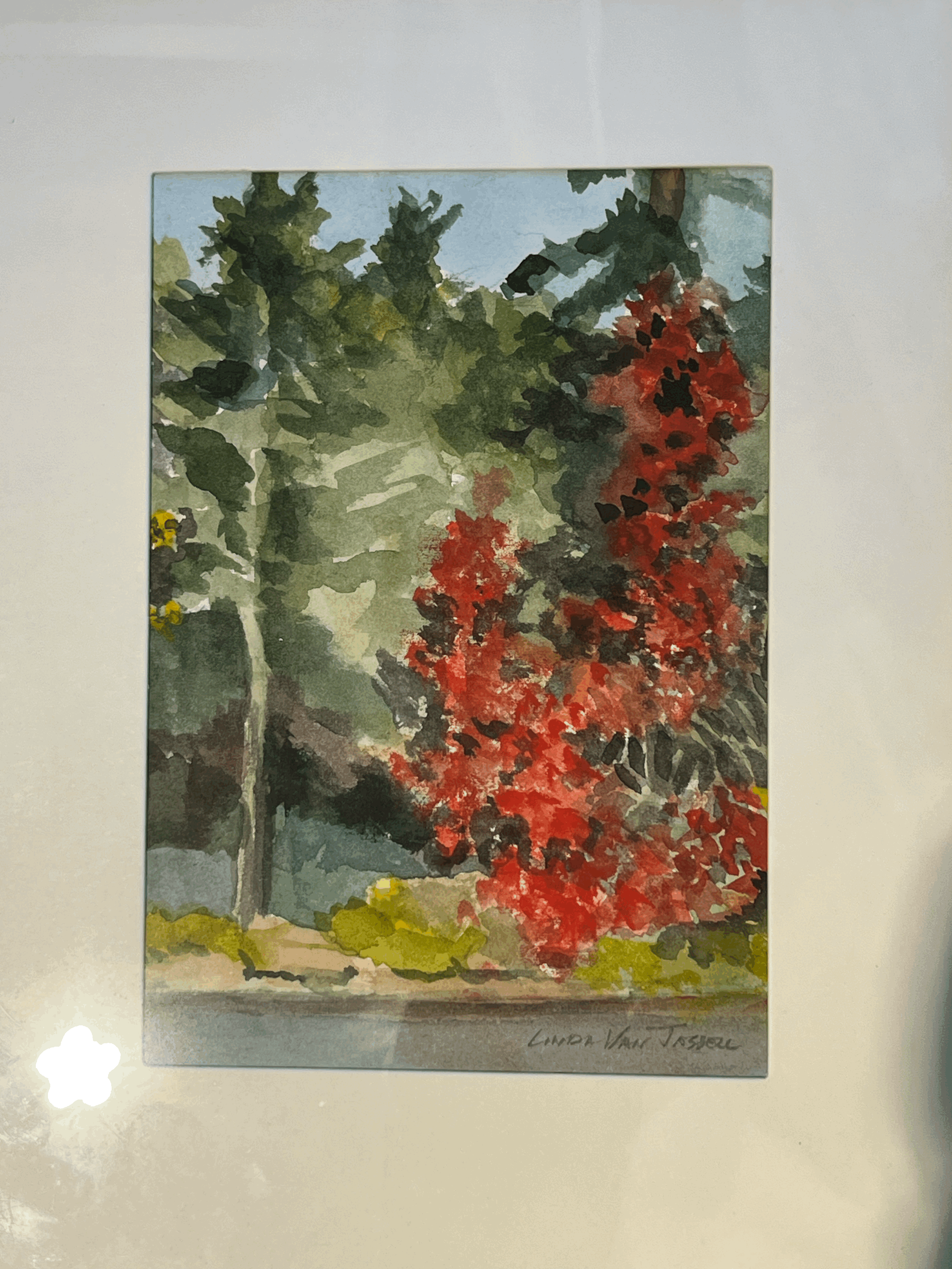 Across the Lake 2 by Linda Van Tassell