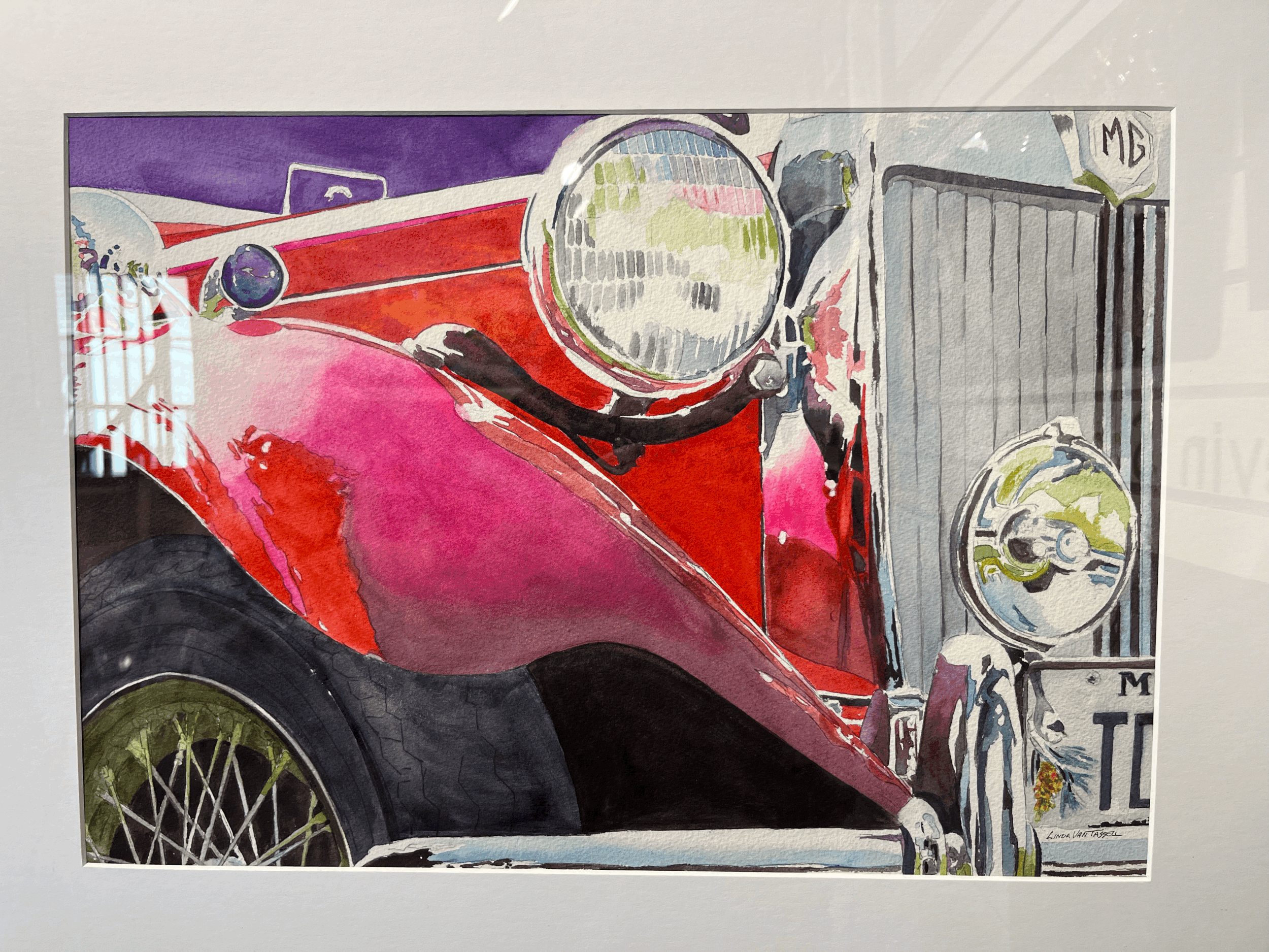 MG TD by Linda Van Tassell