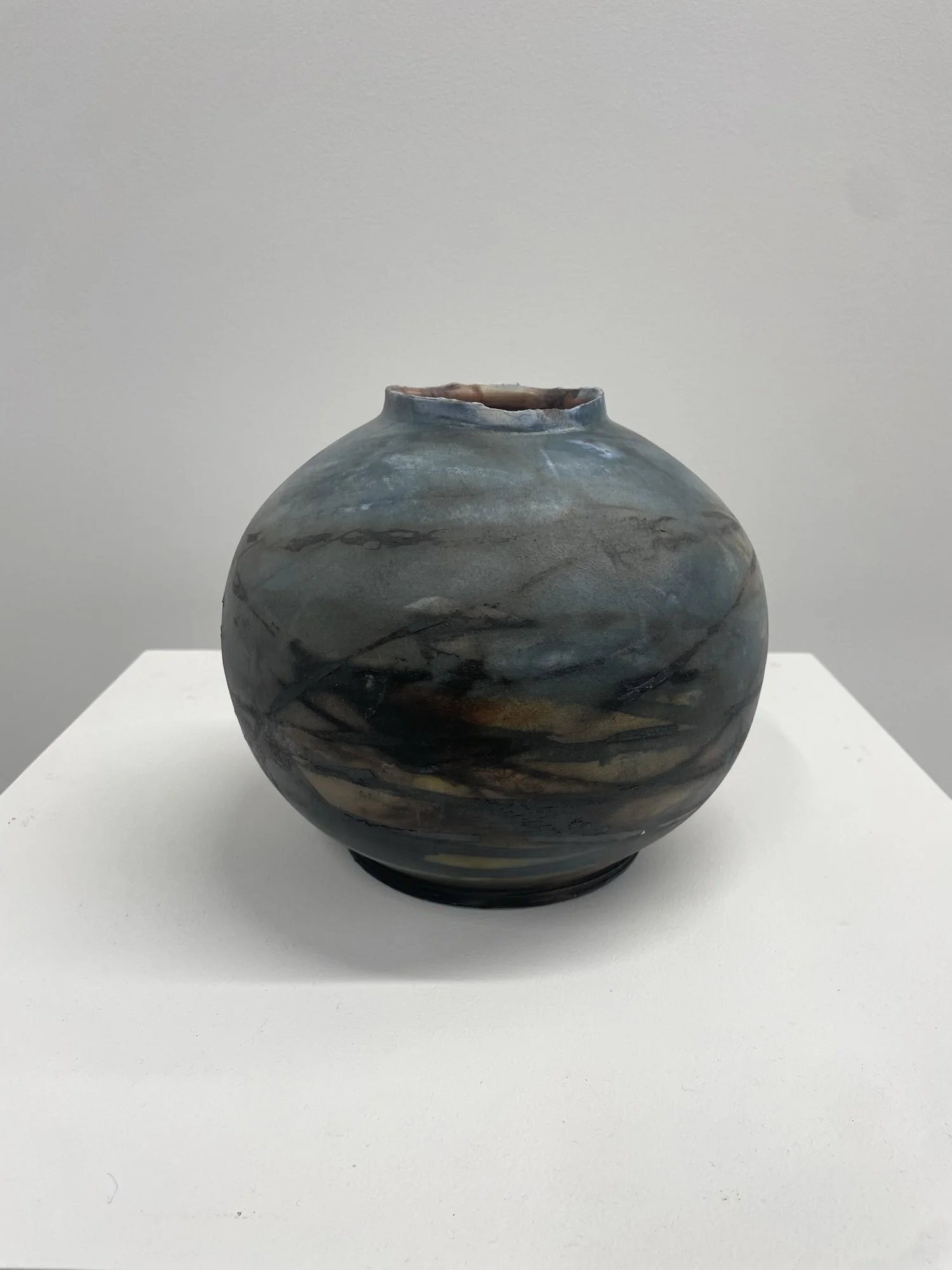 Linda Crossam 
 What Do You Think You Have to Guard  
Ceramic 
6.75 x 7 x 7 in (17.1 x 17.8 x 17.8 cm) 
IN10568