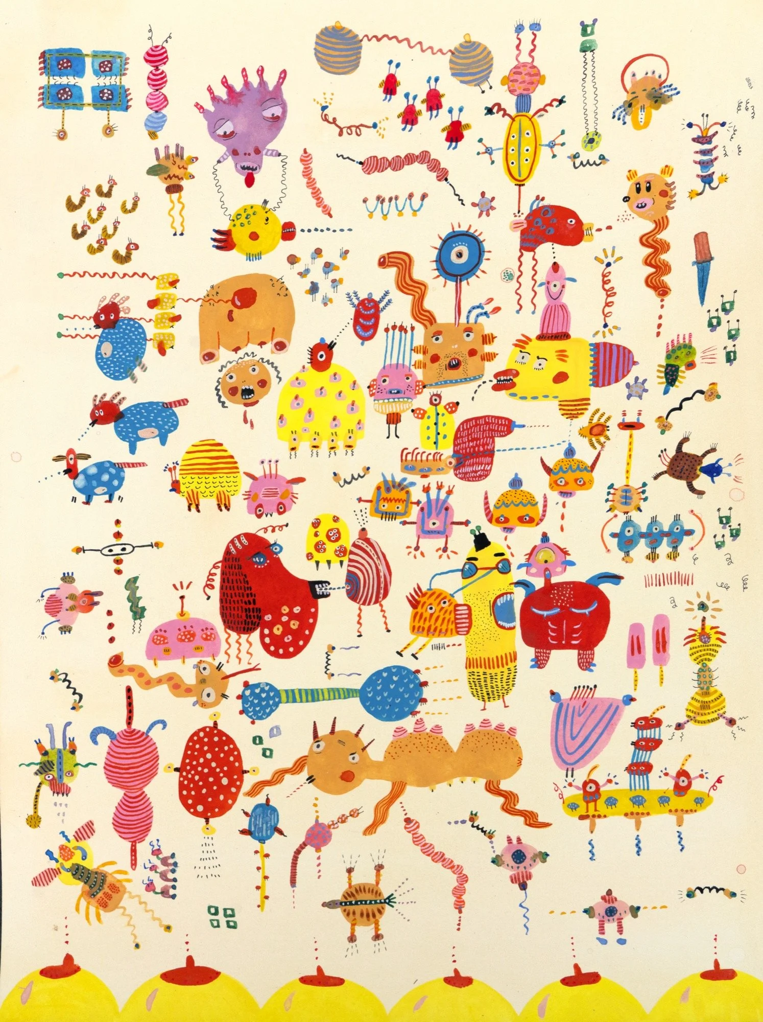 Lindsey Rome 
 Milagros , 2026 
Mixed Media on Paper 
16 x 12 in (40.6 x 30.5 cm) 
IN11263