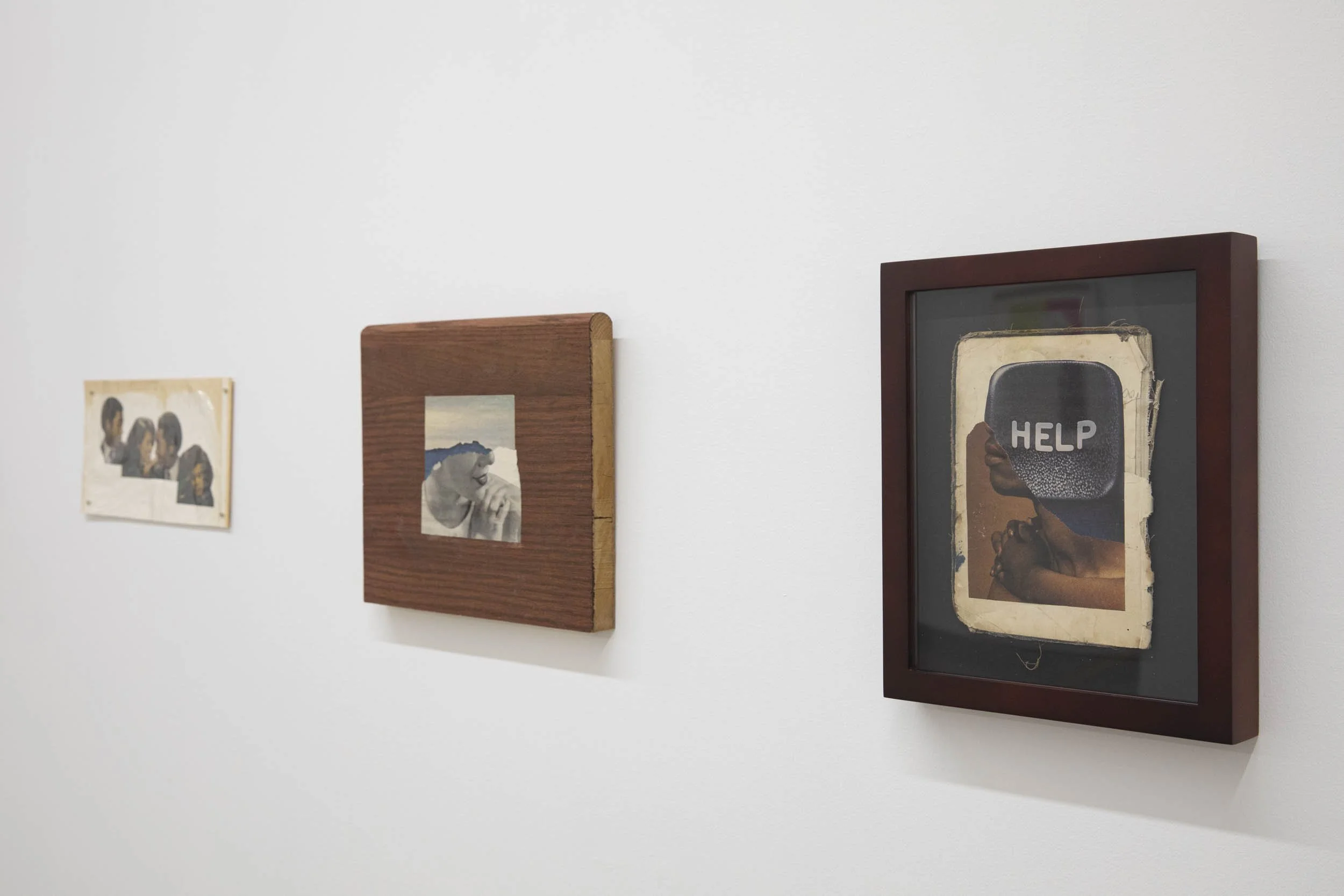 Installation view with works by Lanecia Rouse