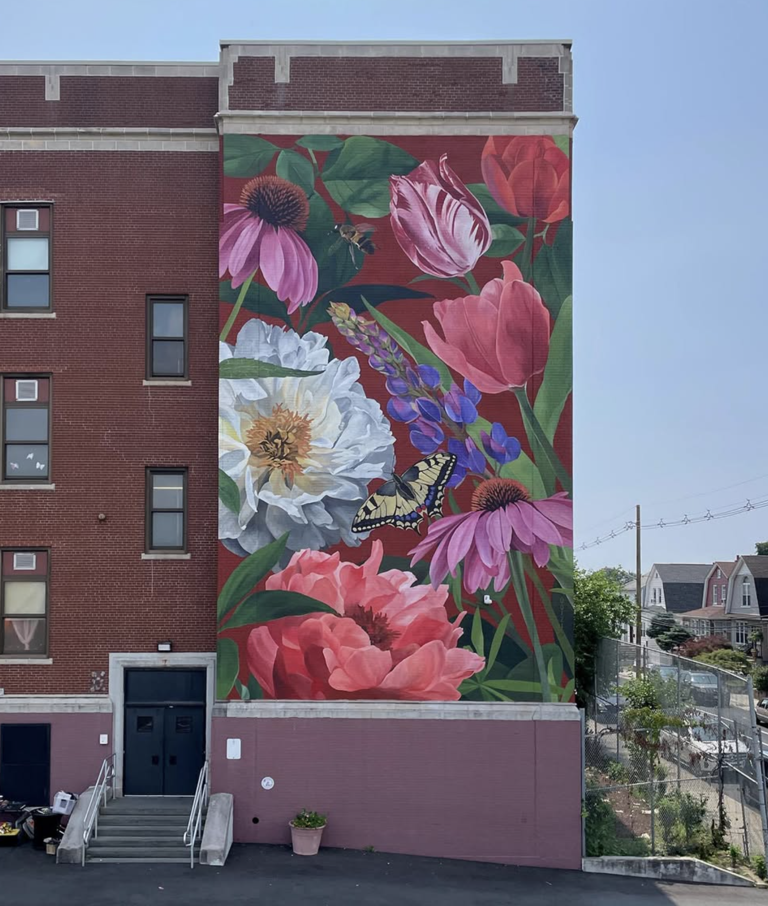 Mural for Alexander D. Sullivan Elementary School (PS30) in Jersey City, NJ