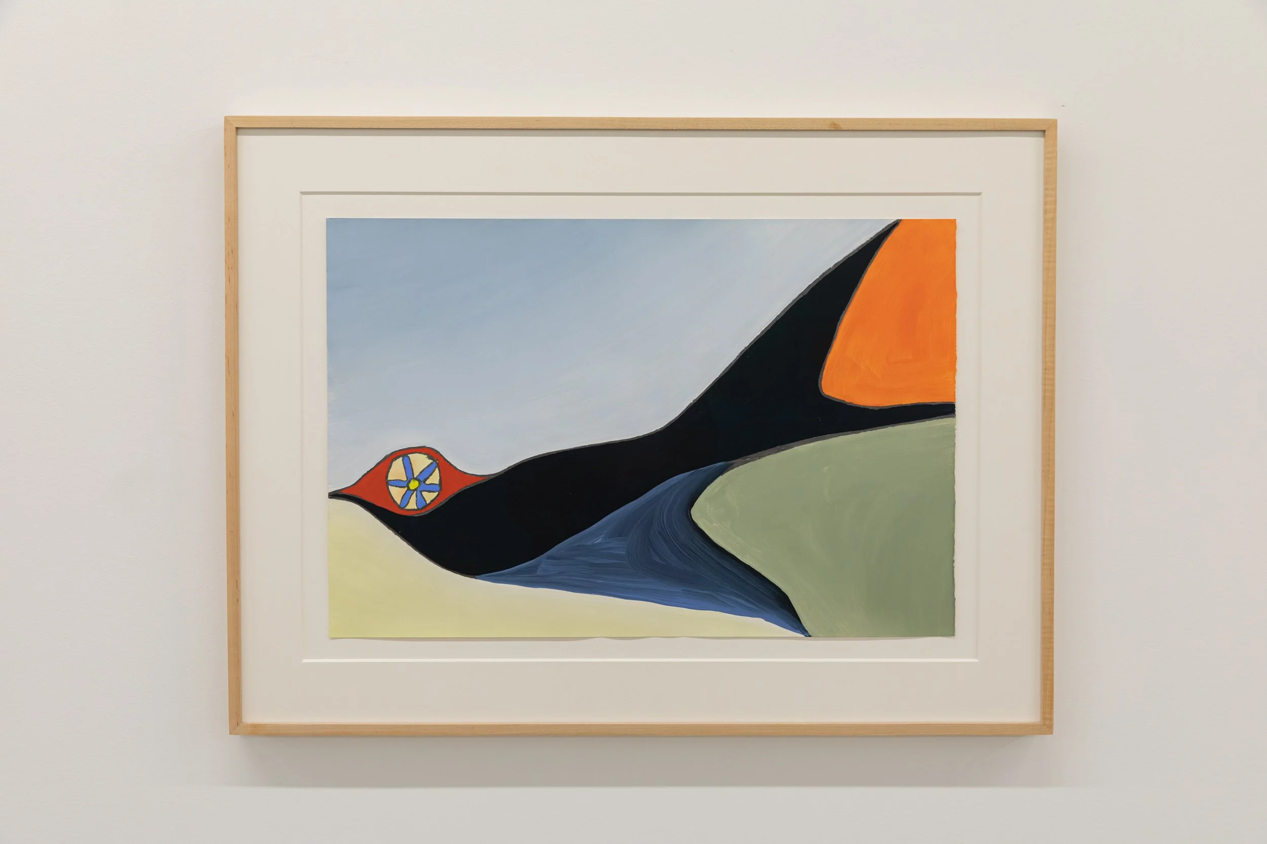 Anthony Miler 
 Not Titled , 2026 
Mixed media on paper 
18 x 26 in (45.7 x 66 cm)
27 x 36 in (68.6 x 91.4 cm) Framed 
IN12052