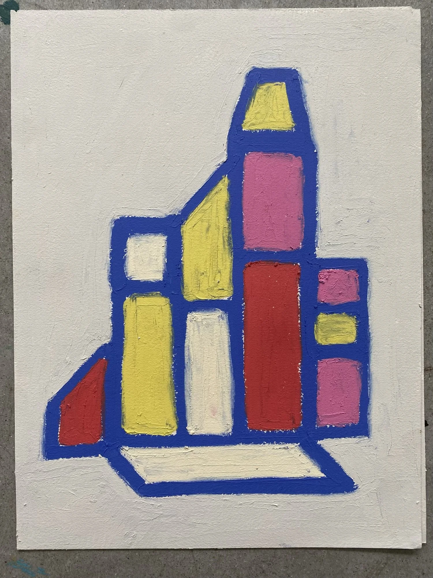 Lindsey Rome, Untitled, 2026,  Oil on Paper