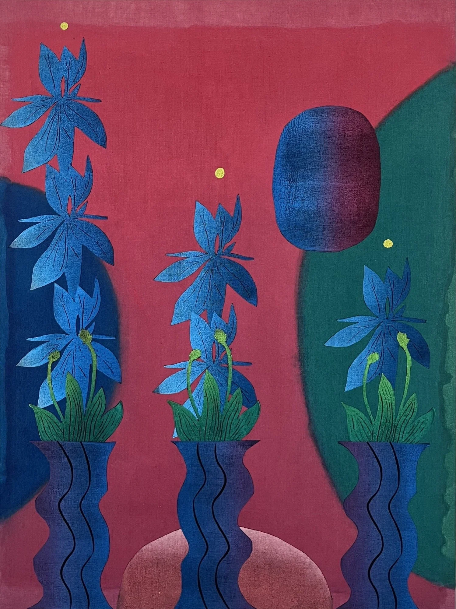 Yanira Vissepo 
 Upriver Princess  , 2026 
Acrylic, oil relief on linen 
34 x 22 in (86.4 x 55.9 cm) 
IN10820