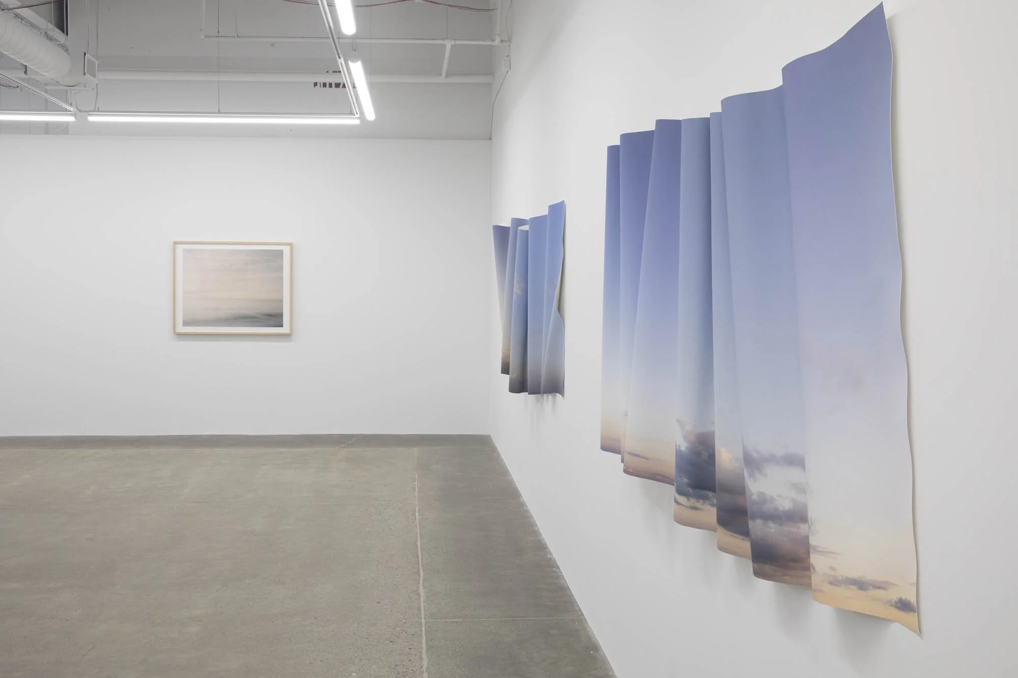 Installation view 
Caroline Allison,  The Weight of Wind 