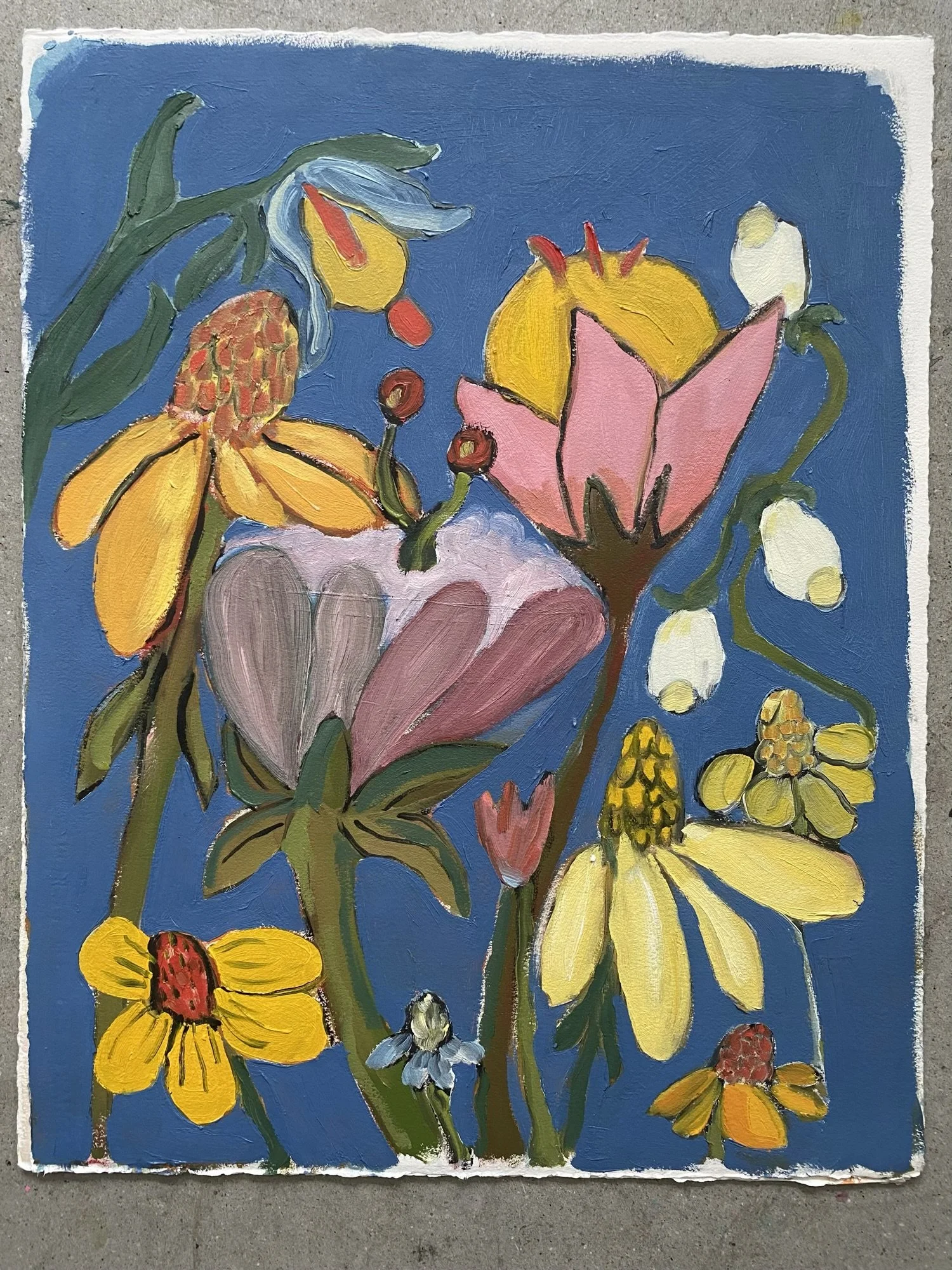 Lindsey Rome, Untitled, 2026,  Oil on Paper