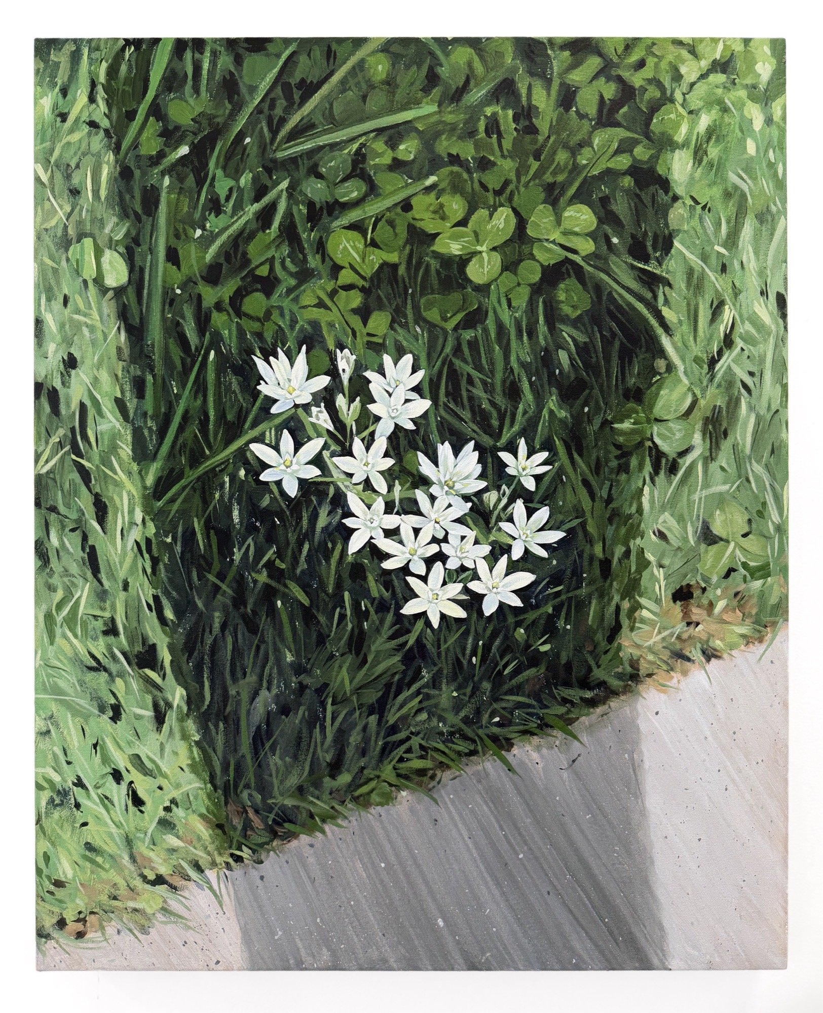 Louise Jones 
 In My Shadow , 2025 
Acrylic on canvas 
30 x 24 in (76.2 x 61 cm)