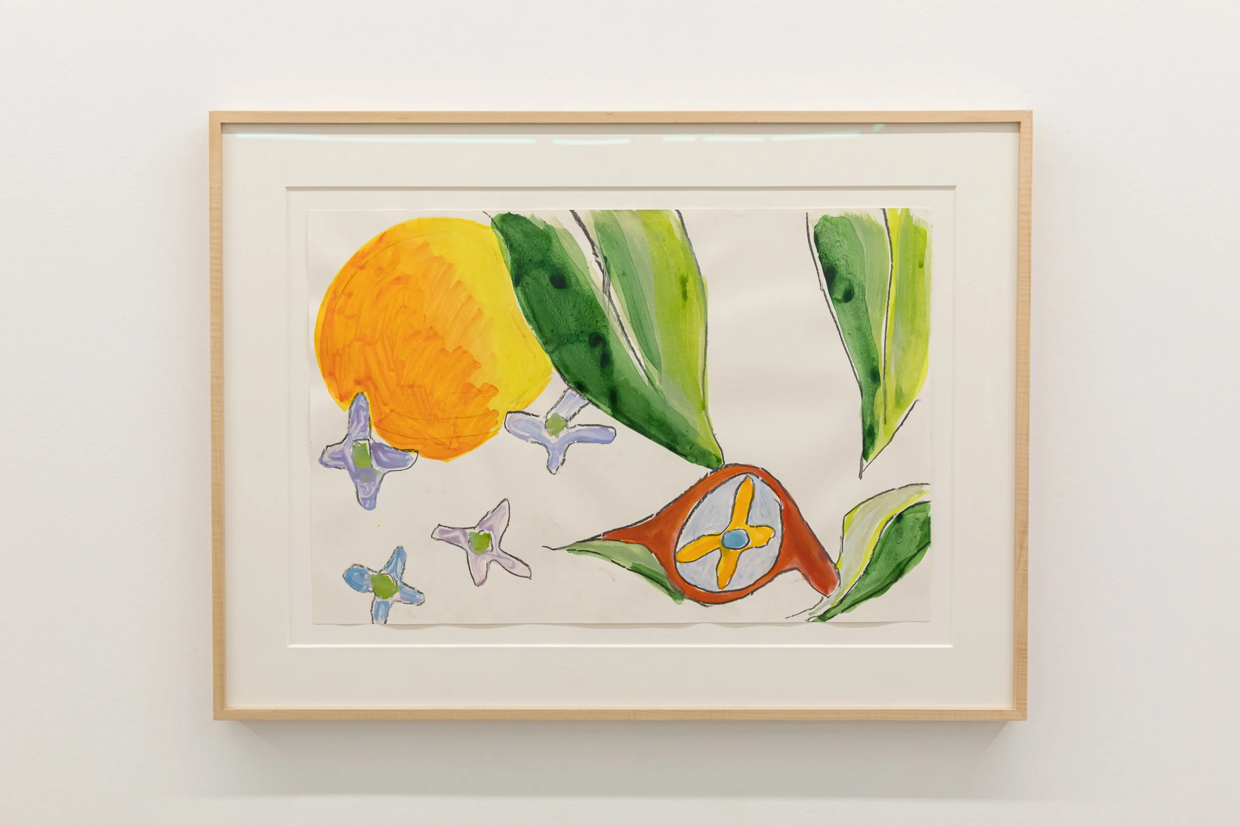 Anthony Miler 
 Not Titled , 2026 
Mixed media on paper 
18 x 26 in (45.7 x 66 cm)
27 x 36 in (68.6 x 91.4 cm) Framed 
IN12047