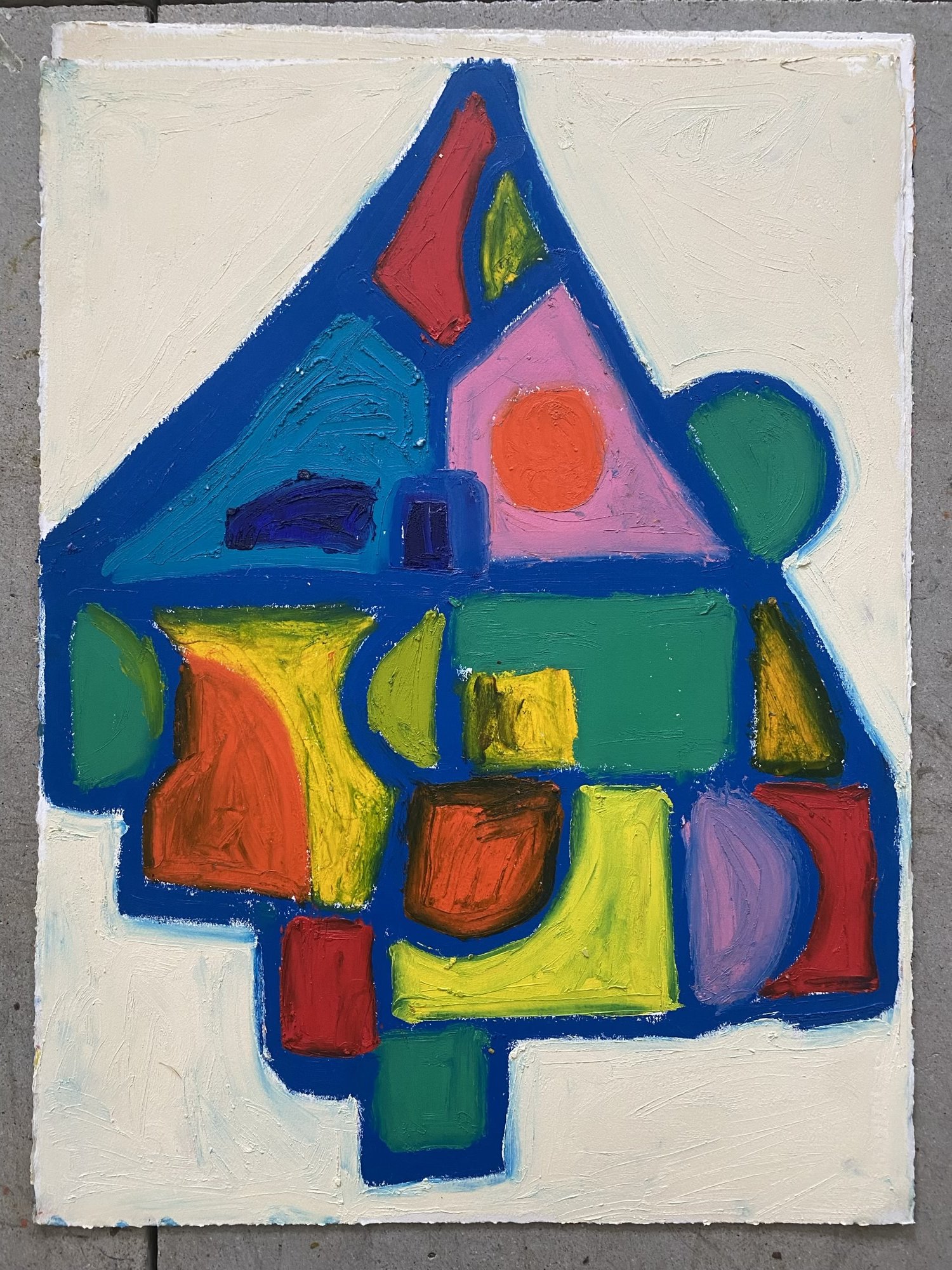 Lindsey Rome, Untitled, 2026,  Oil on Paper