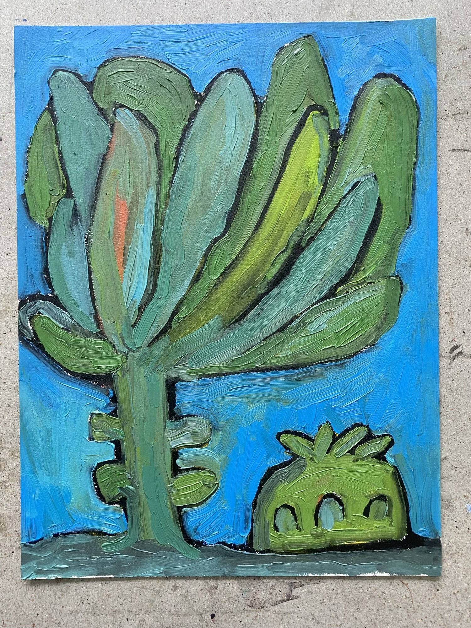 Lindsey Rome, Untitled, 2026,  Oil on Paper