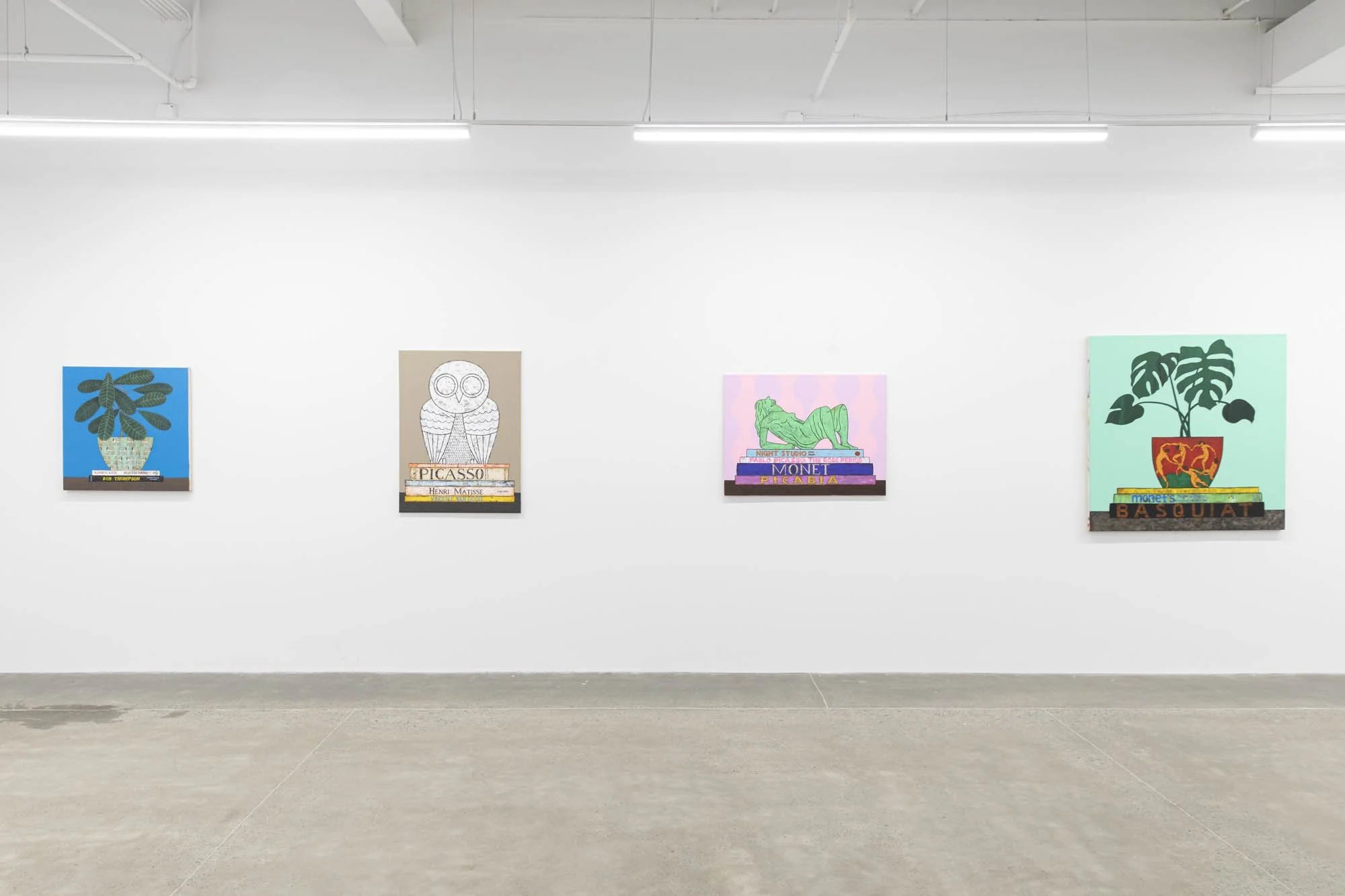 Reading Room exhibition view