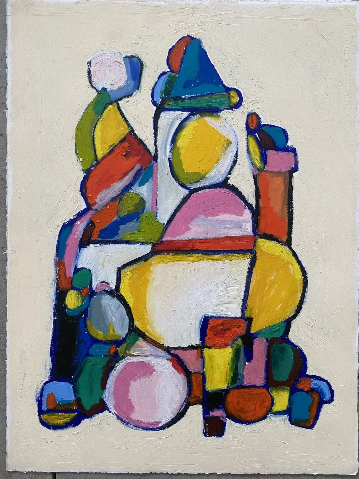 Lindsey Rome, Untitled, 2026,  Oil on Paper