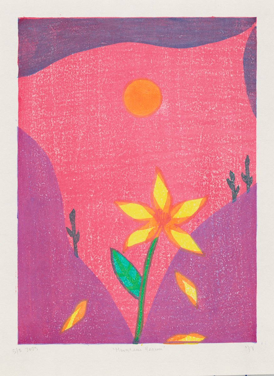 Yanira Vissepo "Mountain Heaven" print
