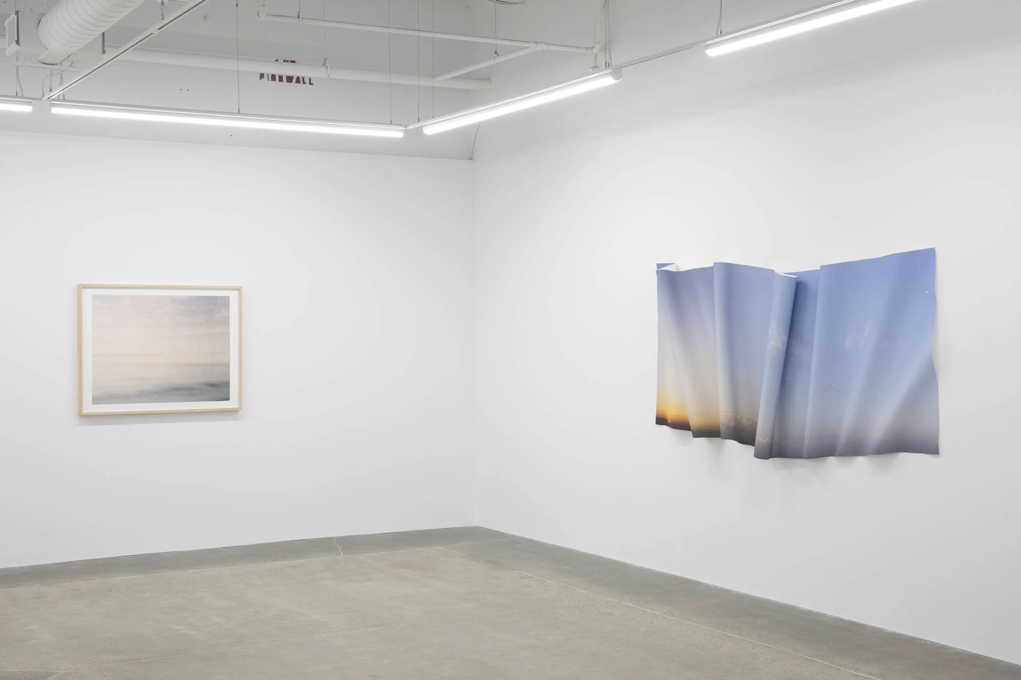 Installation view 
Caroline Allison,  The Weight of Wind 