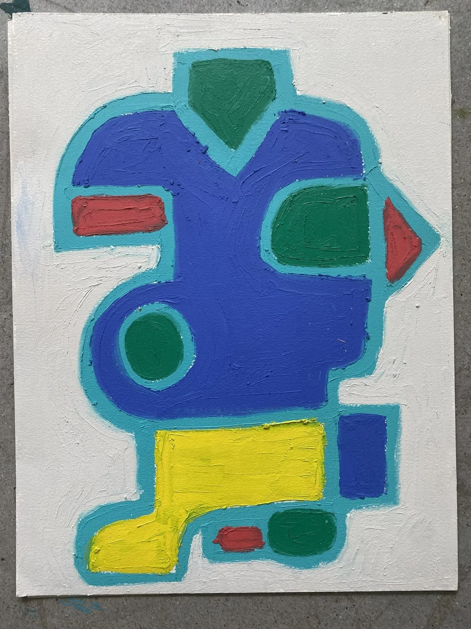 Lindsey Rome, Untitled, 2026,  Oil on Paper