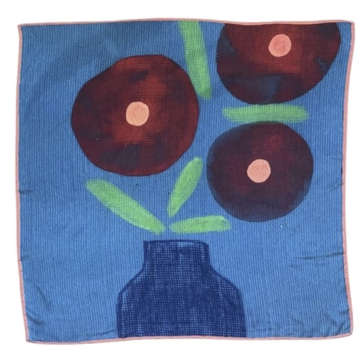 Tucker Nichol 
Italian silk scarf
38 x 38 inches