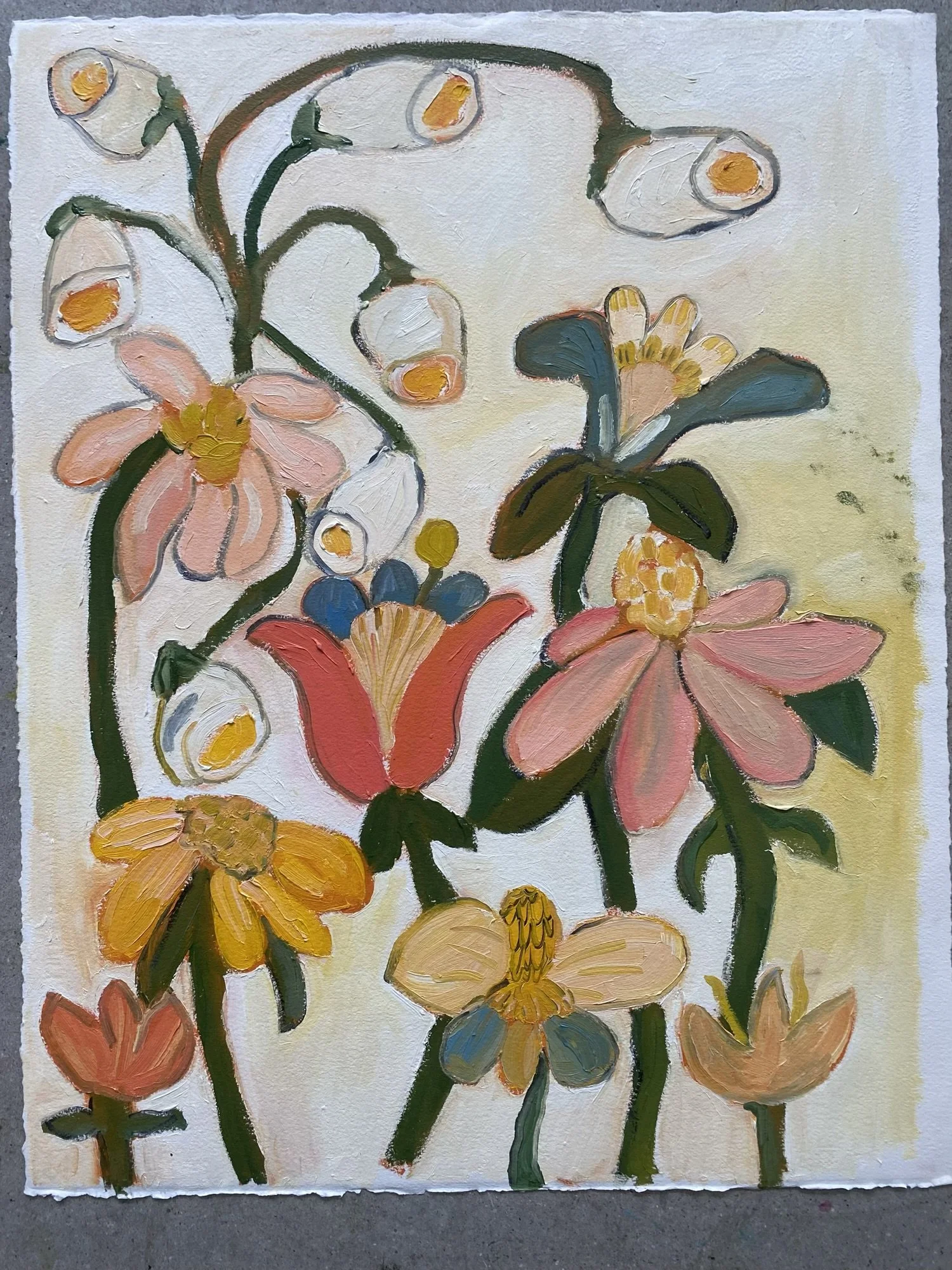 Lindsey Rome, Untitled, 2026,  Oil on Paper