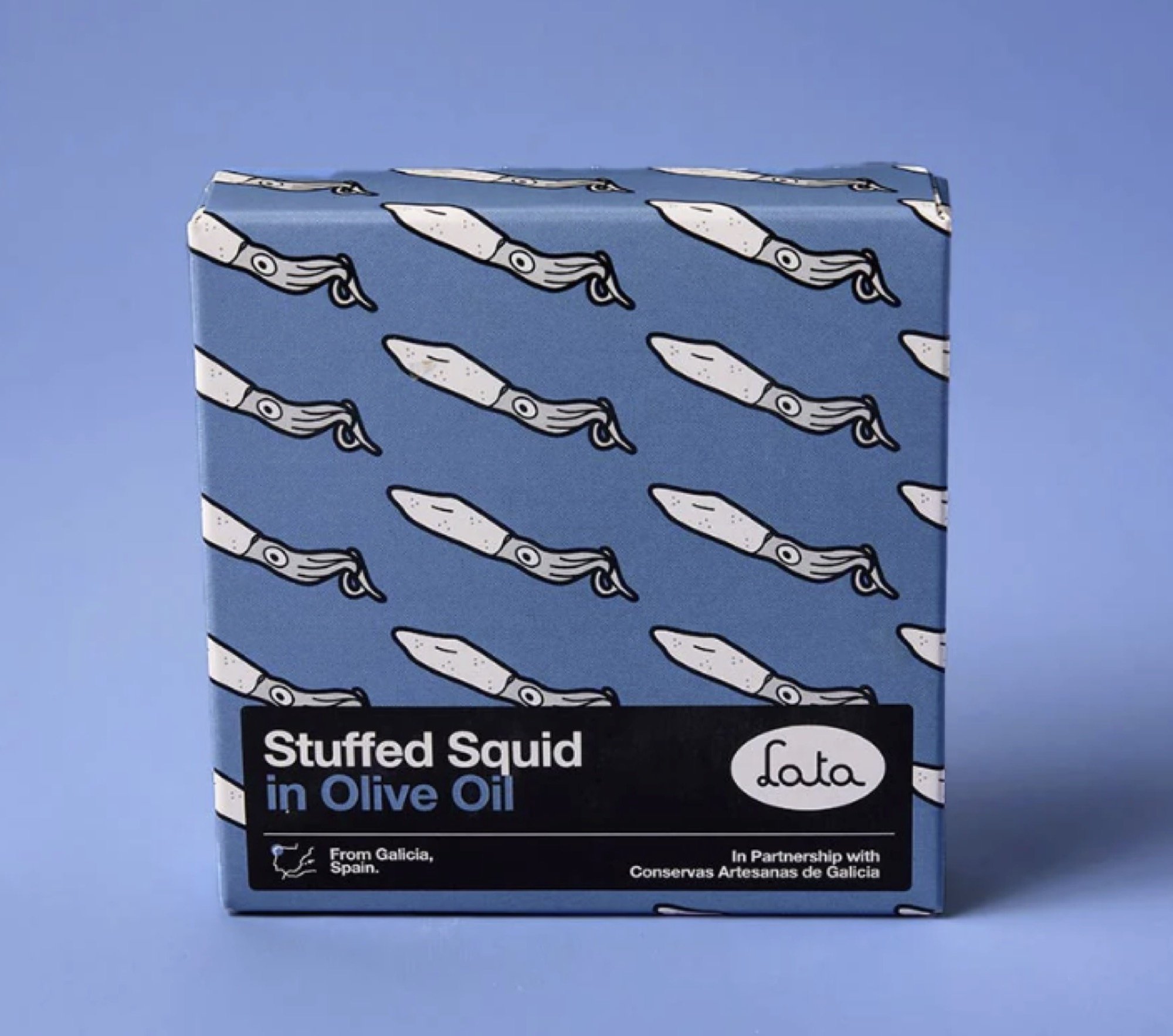 Lata 
 Stuffed Squids in Olive Oil 