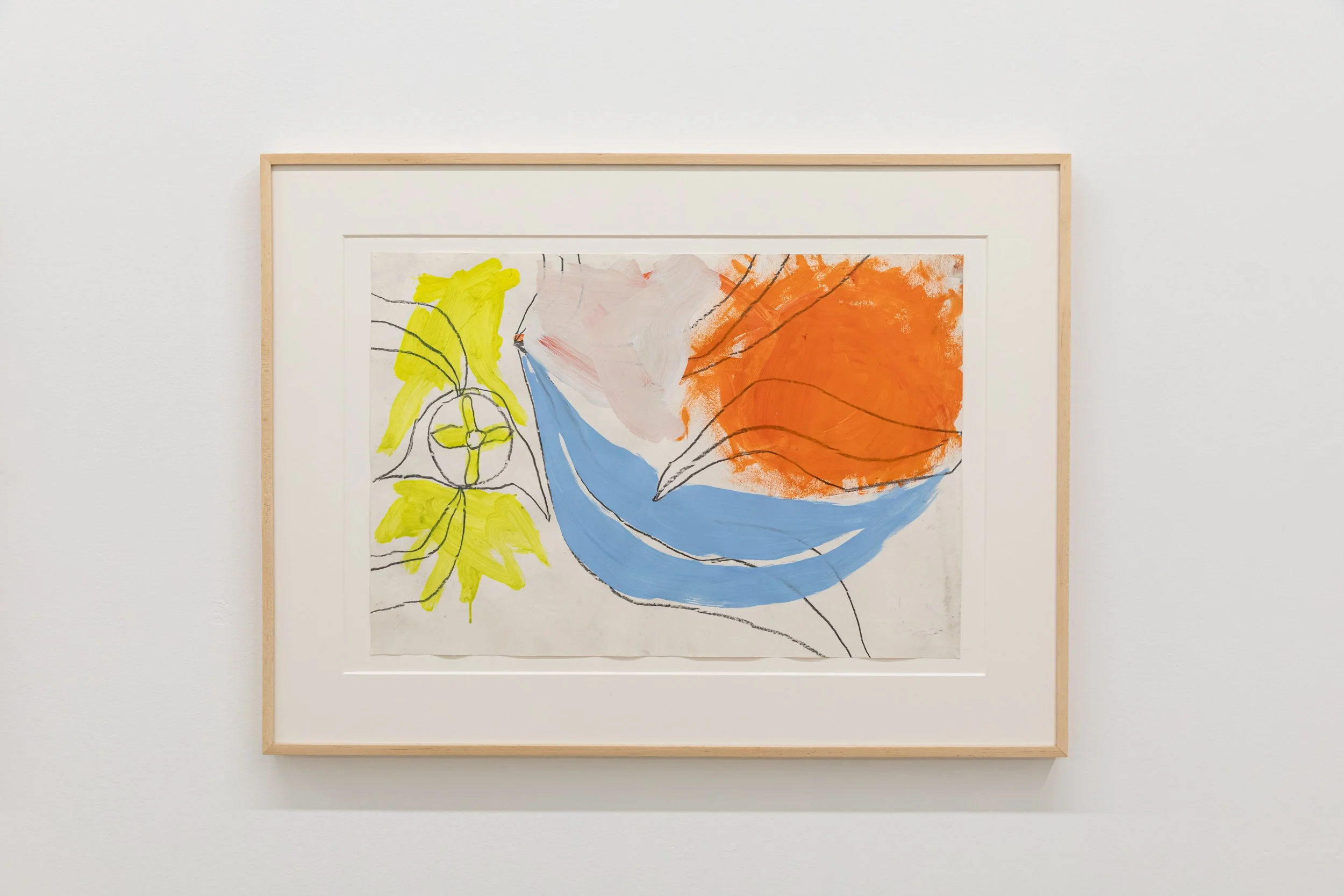 Anthony Miler 
 Not Titled , 2026 
Mixed media on paper 
18 x 26 in (45.7 x 66 cm)
27 x 36 in (68.6 x 91.4 cm) Framed 
IN12044