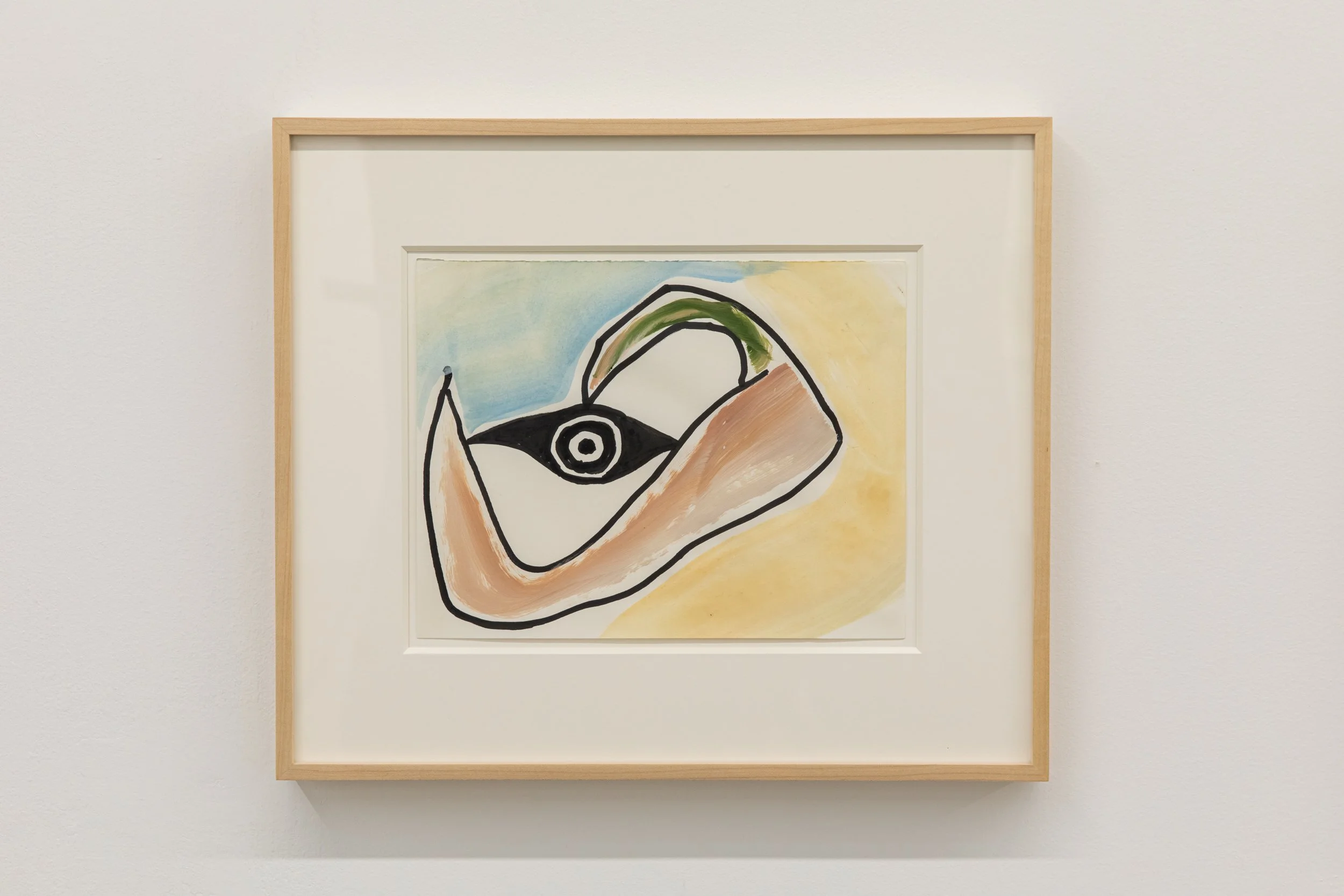 Anthony Miler 
 Not Titled , 2026 
Mixed media on paper 
8.5 x 11 in (21.6 x 27.9 cm)
15 x 17 in (38.1 x 43.2 cm) Framed 
IN12063