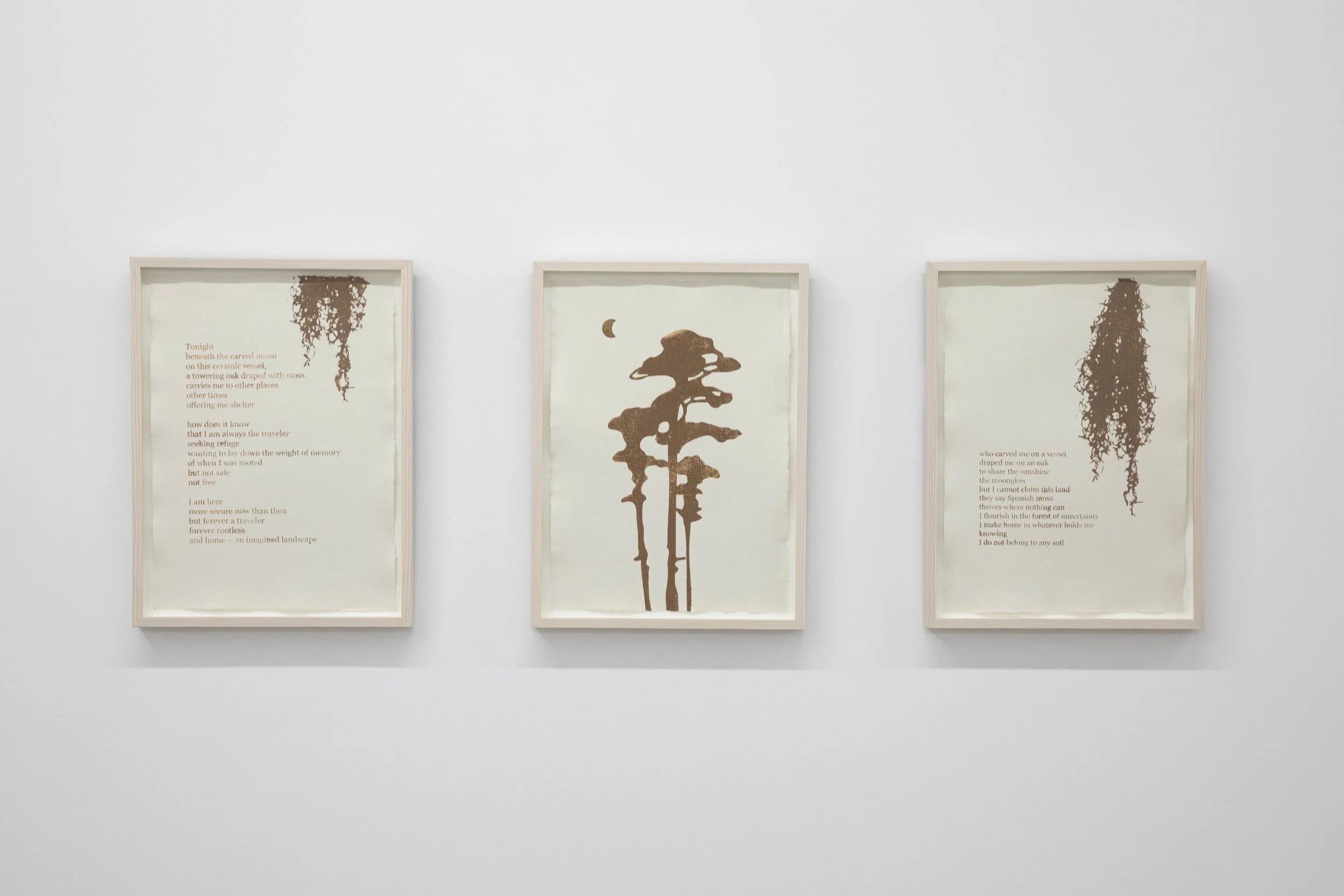 Installation view: 3 Dust Poems