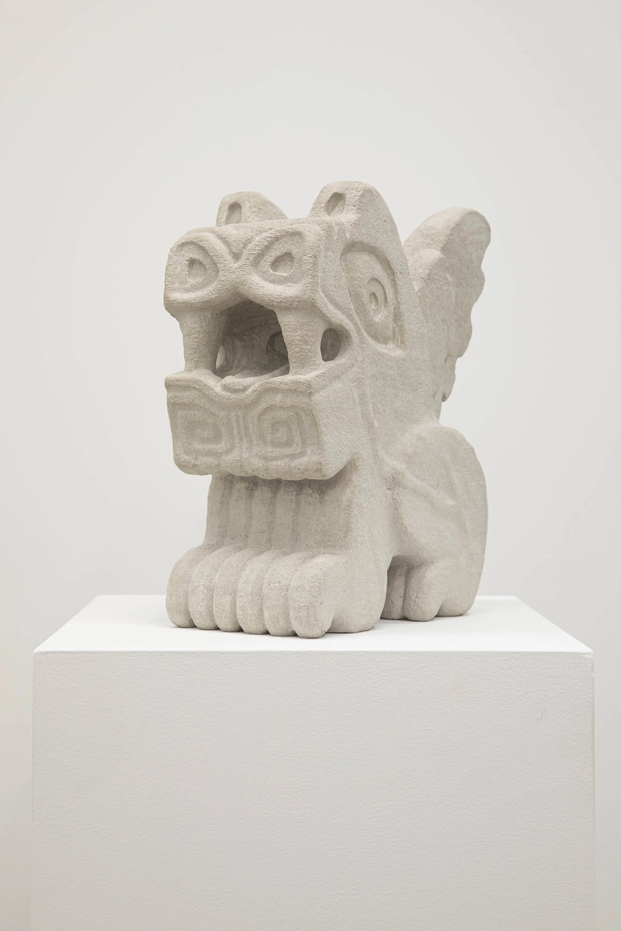 Dan Mandelbaum 
 grotesque , 2025 
Limestone 
12 x 5 x 10 inches