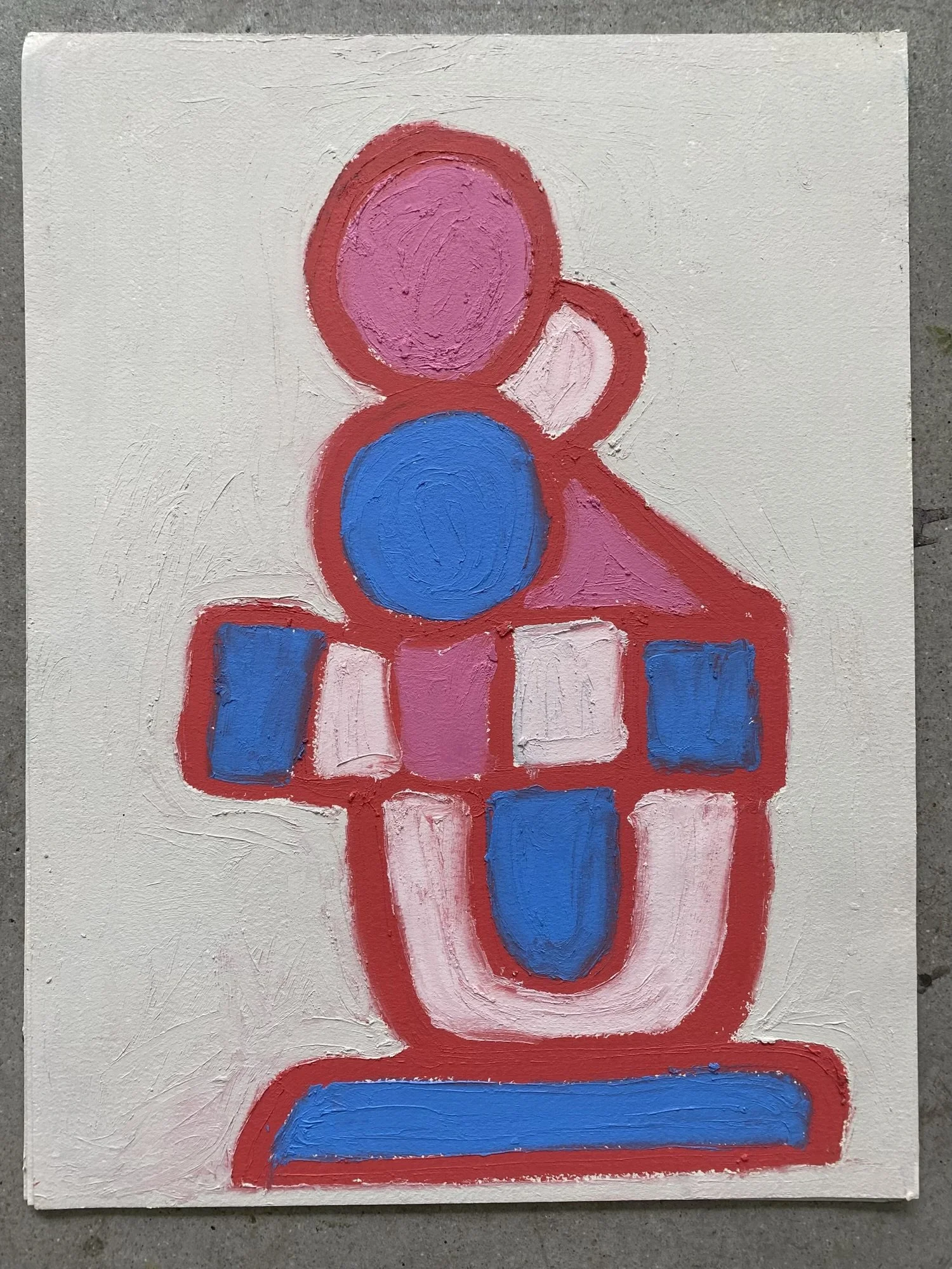 Lindsey Rome, Untitled, 2026,  Oil on Paper