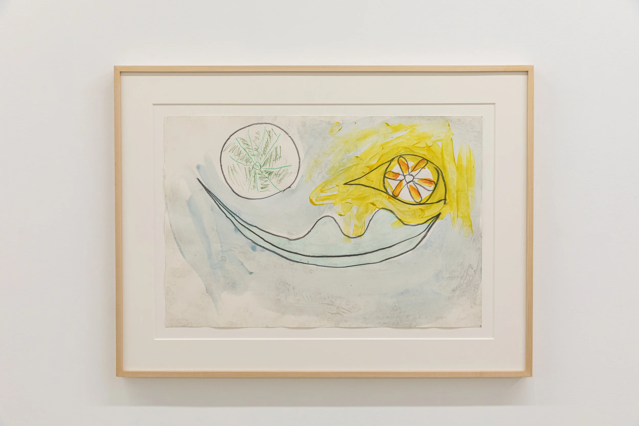 Anthony Miler 
 Not Titled , 2026 
Mixed media on paper 
18 x 26 in (45.7 x 66 cm)
27 x 36 in (68.6 x 91.4 cm) Framed 
IN12045