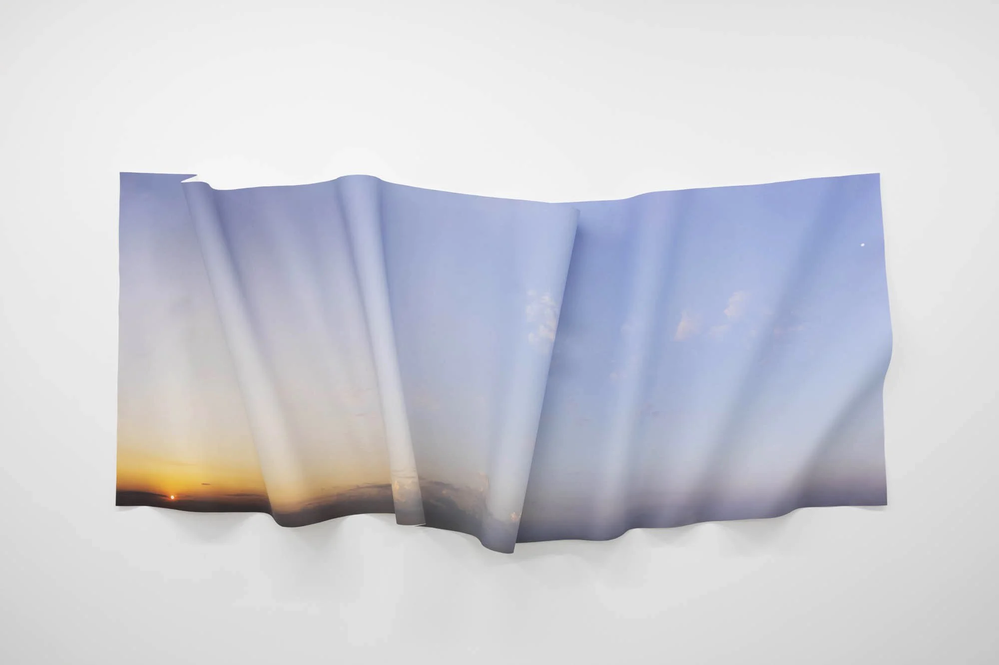 Caroline Allison 
 Book of Hours (Sunrise) , 2025 
Archival pigment print 
51 x 95 x 8 in (129.5 x 241.3 x 20.3 cm) 
IN9684