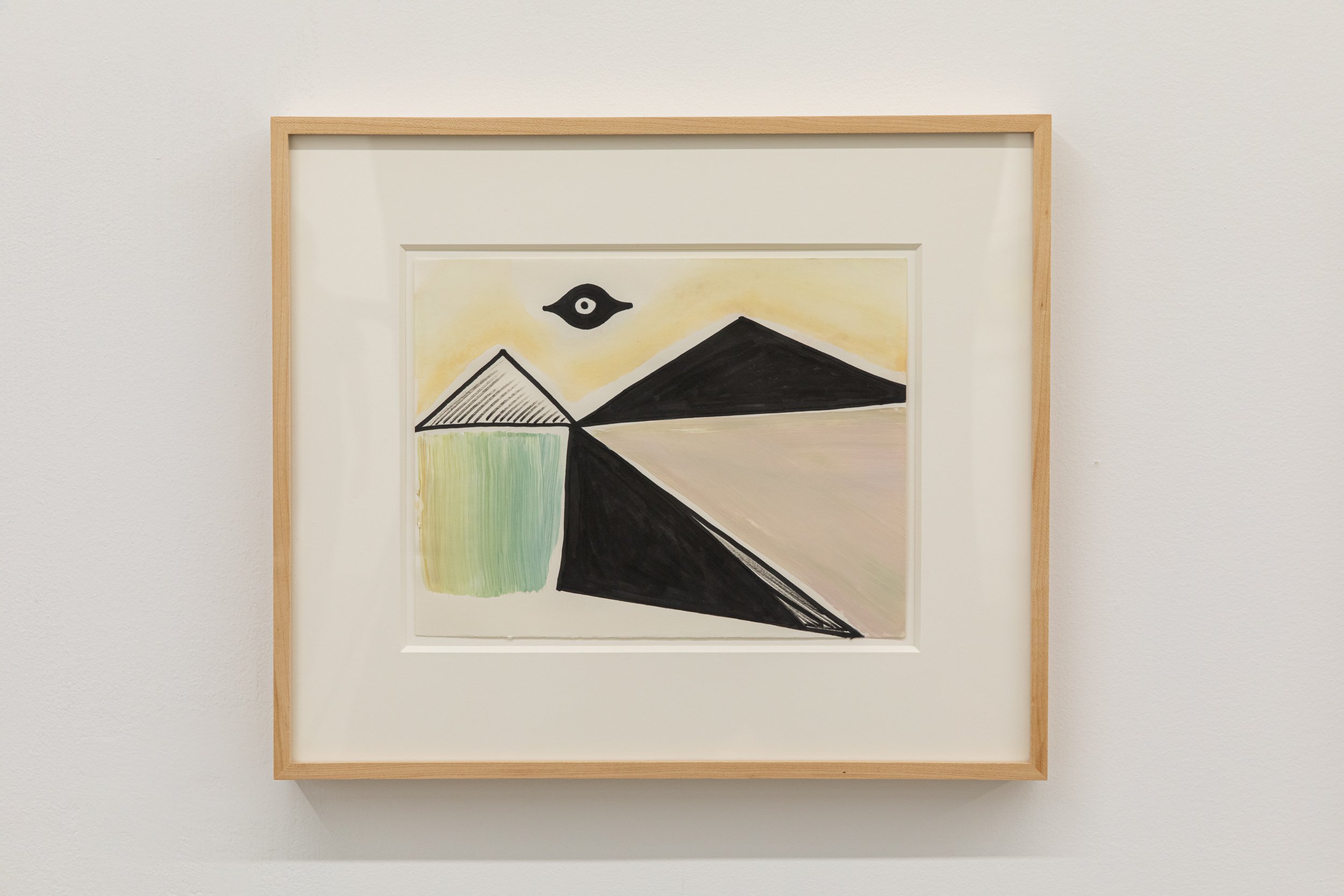 Anthony Miler 
 Not Titled , 2026 
Mixed media on paper 
8.5 x 11 in (21.6 x 27.9 cm)
15 x 17 in (38.1 x 43.2 cm) Framed 
IN12062