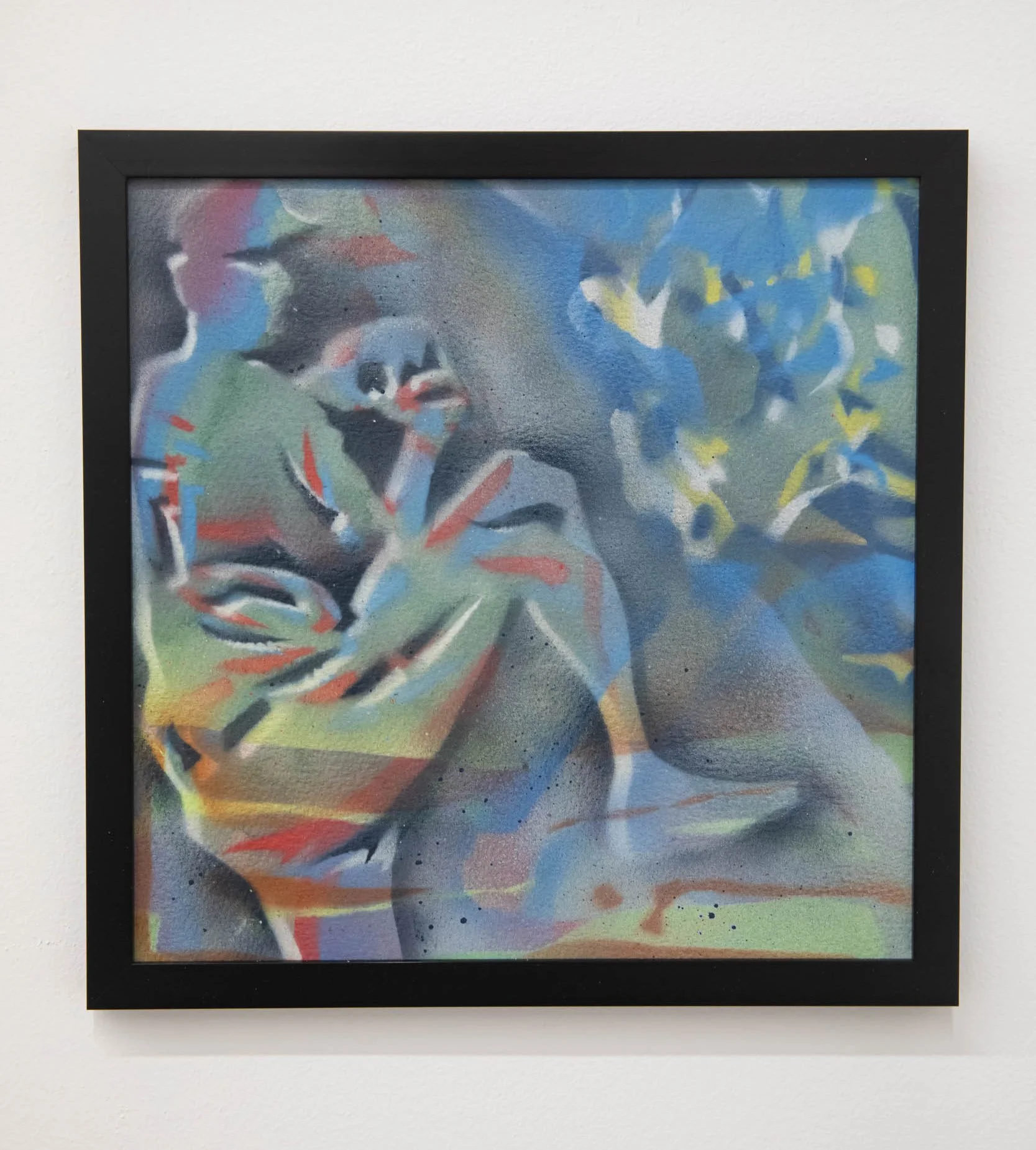 Joshua Schultz 
 Bullet #4 , 2026 
Acrylic spray paint on paper 
12 x 12 in (30.5 x 30.5 cm) 
IN11992