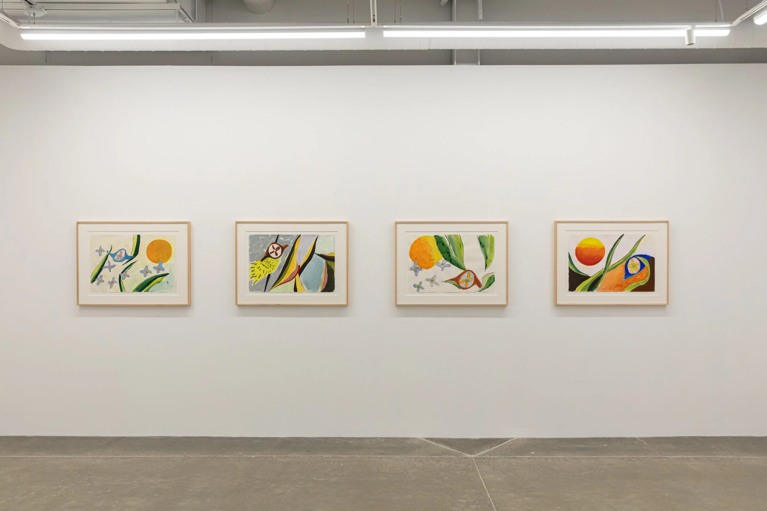 Installation view of Anthony Miler: Not Titled