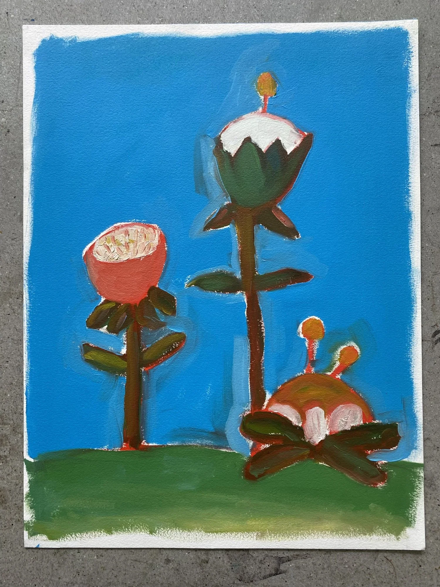 Lindsey Rome, Untitled, 2026,  Oil on Paper