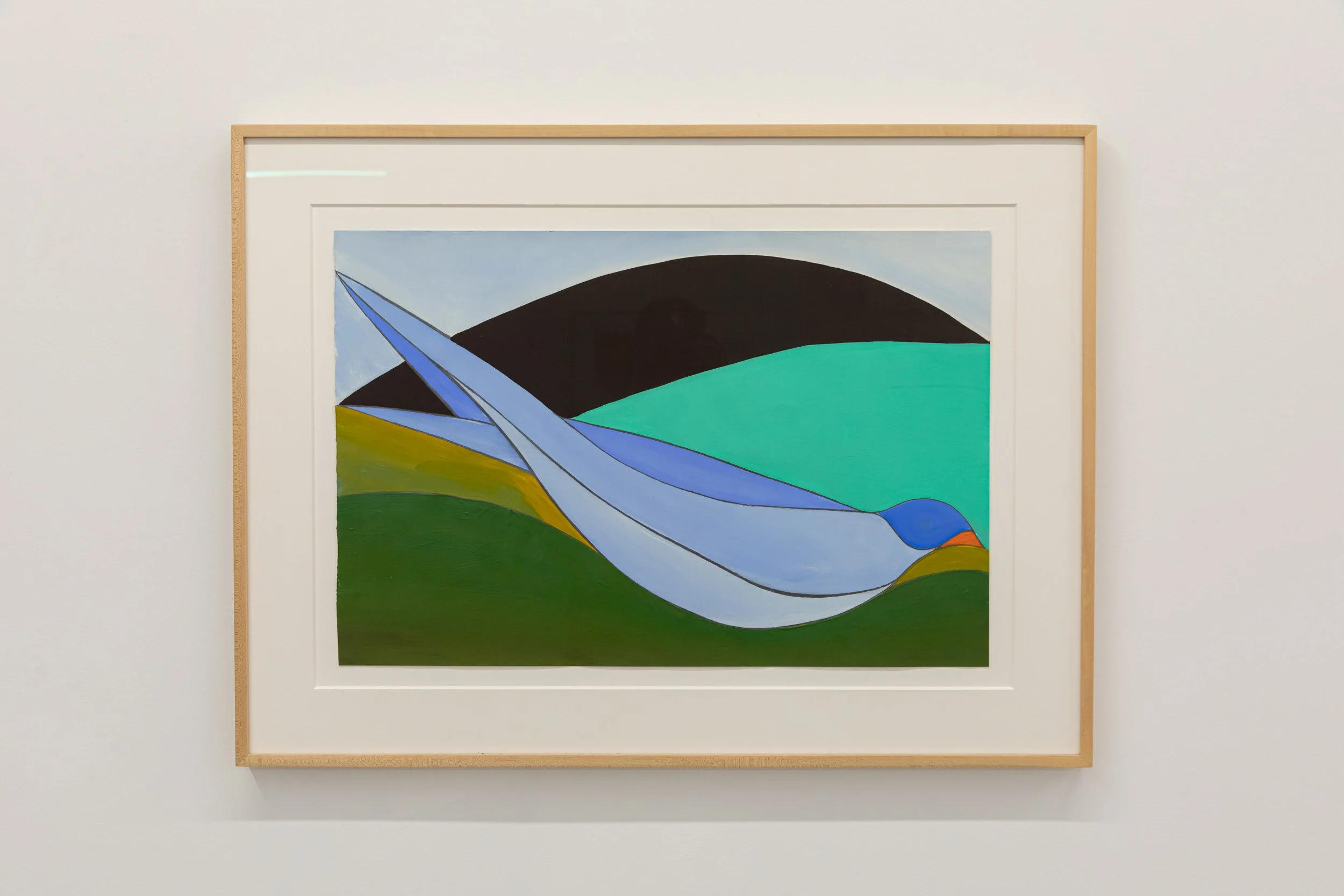 Anthony Miler 
 Not Titled , 2026 
Mixed media on paper 
18 x 26 in (45.7 x 66 cm)
27 x 36 in (68.6 x 91.4 cm) Framed 
IN12054
